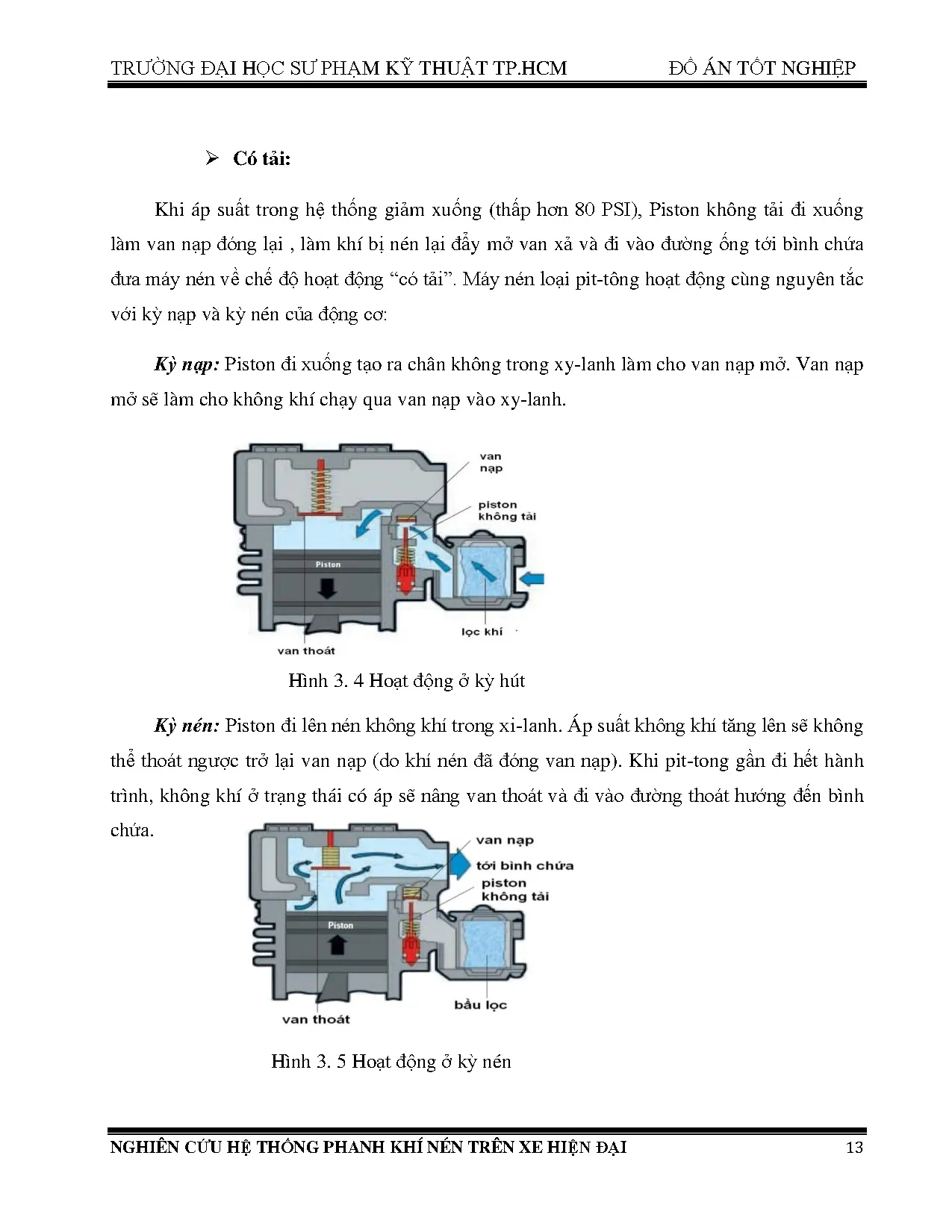 Đồ án tốt nghiệp - Nghiên cứu hệ thống phanh khí nén trên ô tô hiện đại: Đồ án tốt nghiệp NCNKTÔT - Trang 25