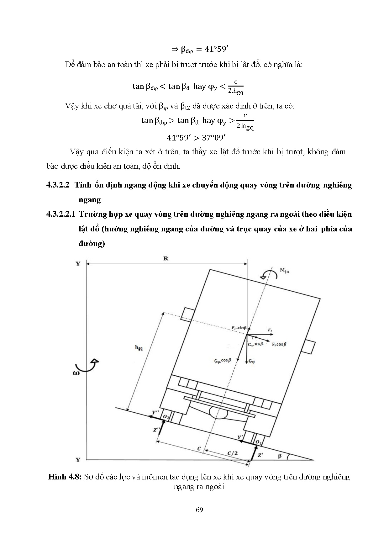 Đồ án tốt nghiệp - Nghiên cứu động học và động lực học xe tải khi chở quá tải - Trang 88