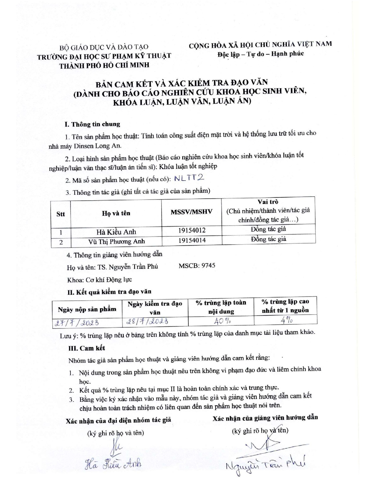 Ảnh một số trang tài liệu