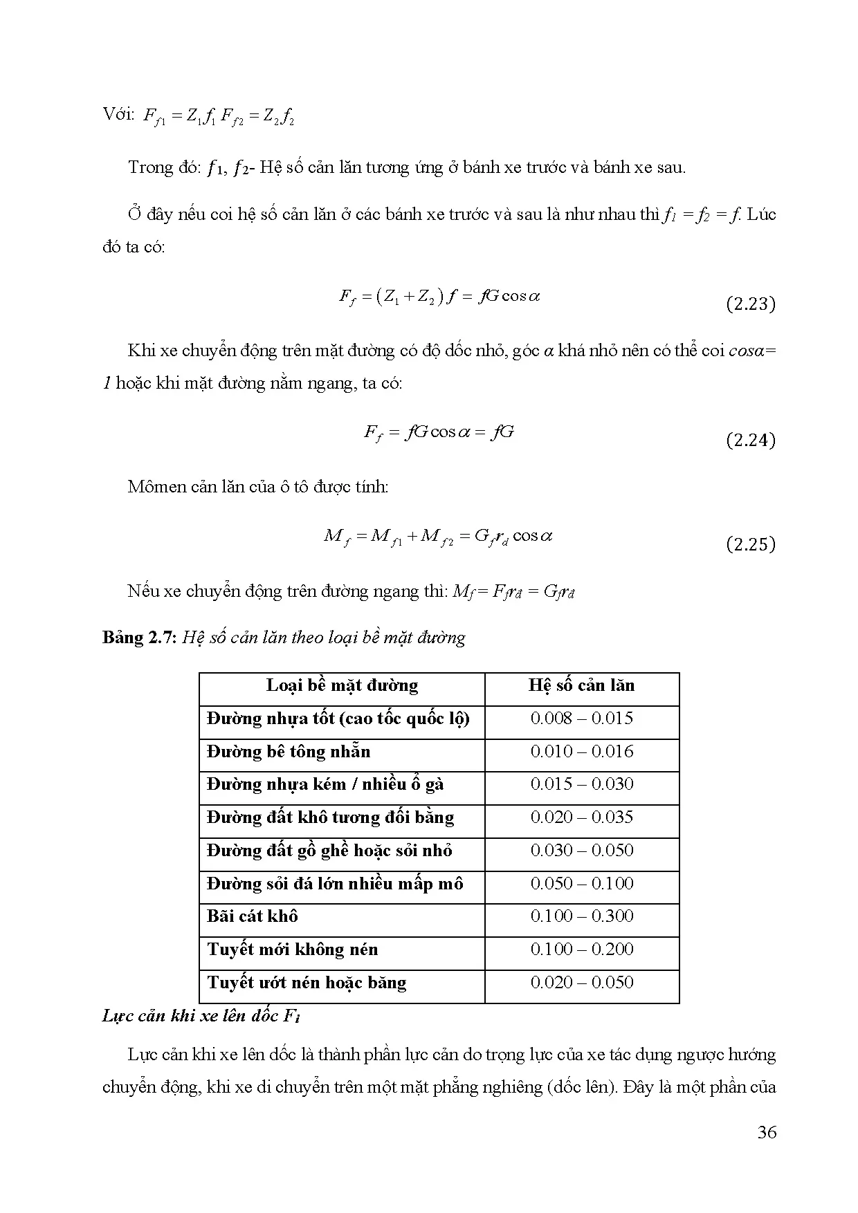 Đồ án tốt nghiệp - Mô hình hóa mô phỏng hệ động lực học ô tô điện theo chu trình thử NEDC và WLTP - Trang 49