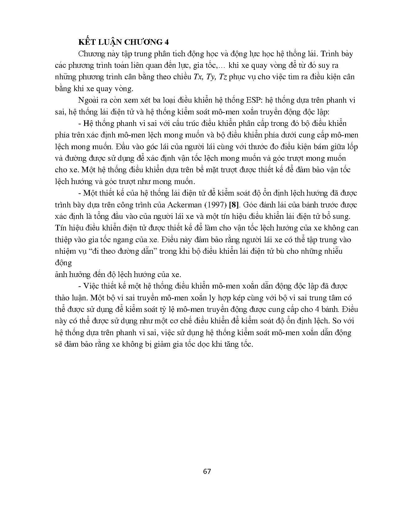 Đồ án tốt nghiệp - Ứng dụng Carsim mô phỏng hệ thống cân bằng điện tử ESP trên xe Vinfast Lux A2.0 - Trang 82