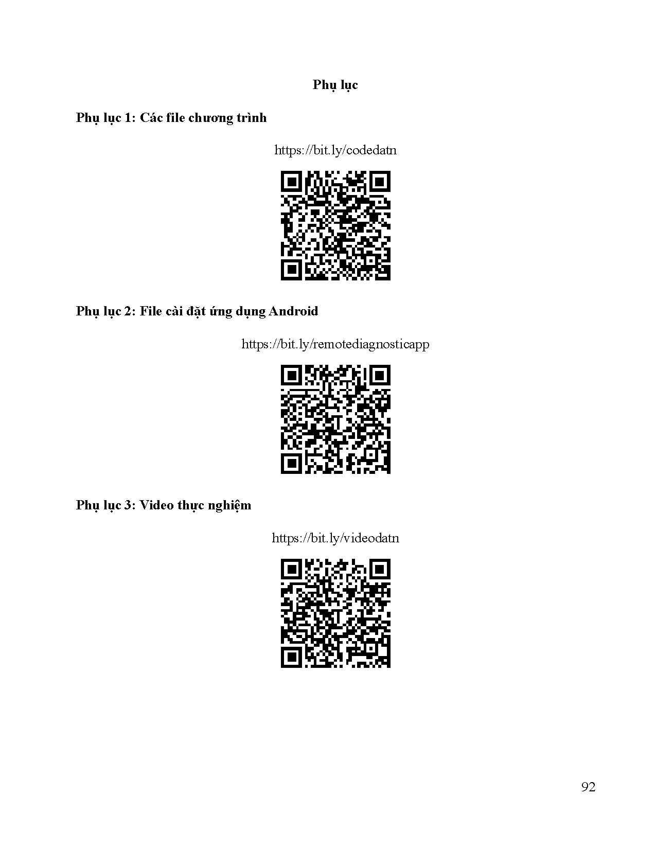 Ảnh một số trang tài liệu