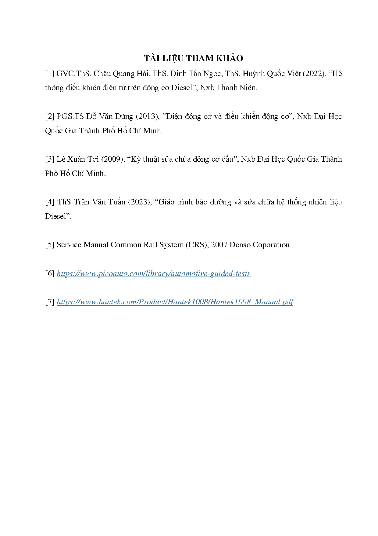 Ảnh một số trang tài liệu