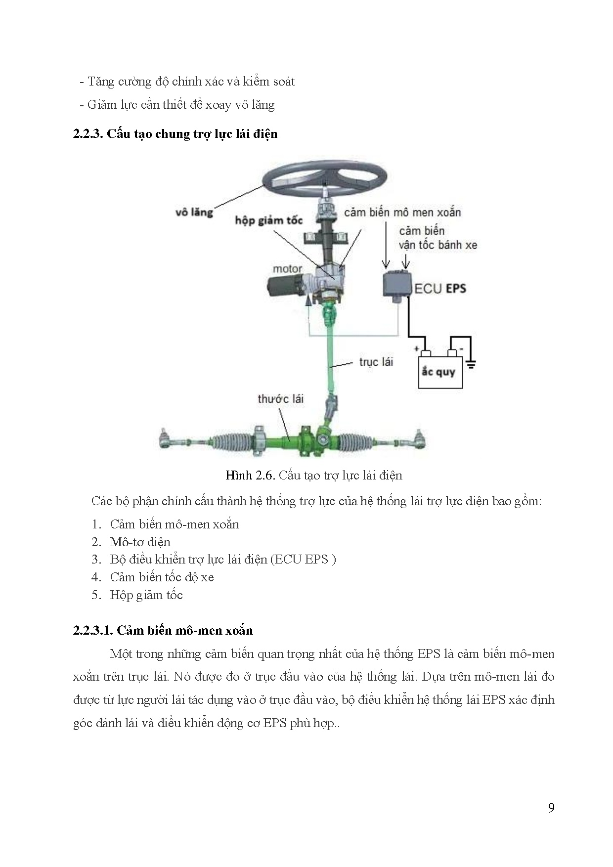 Đồ án tốt nghiệp - Nghiên cứu, thiết kế, chế tạo mô hình điều khiển lái tự động cho xe điện RT - Trang 26