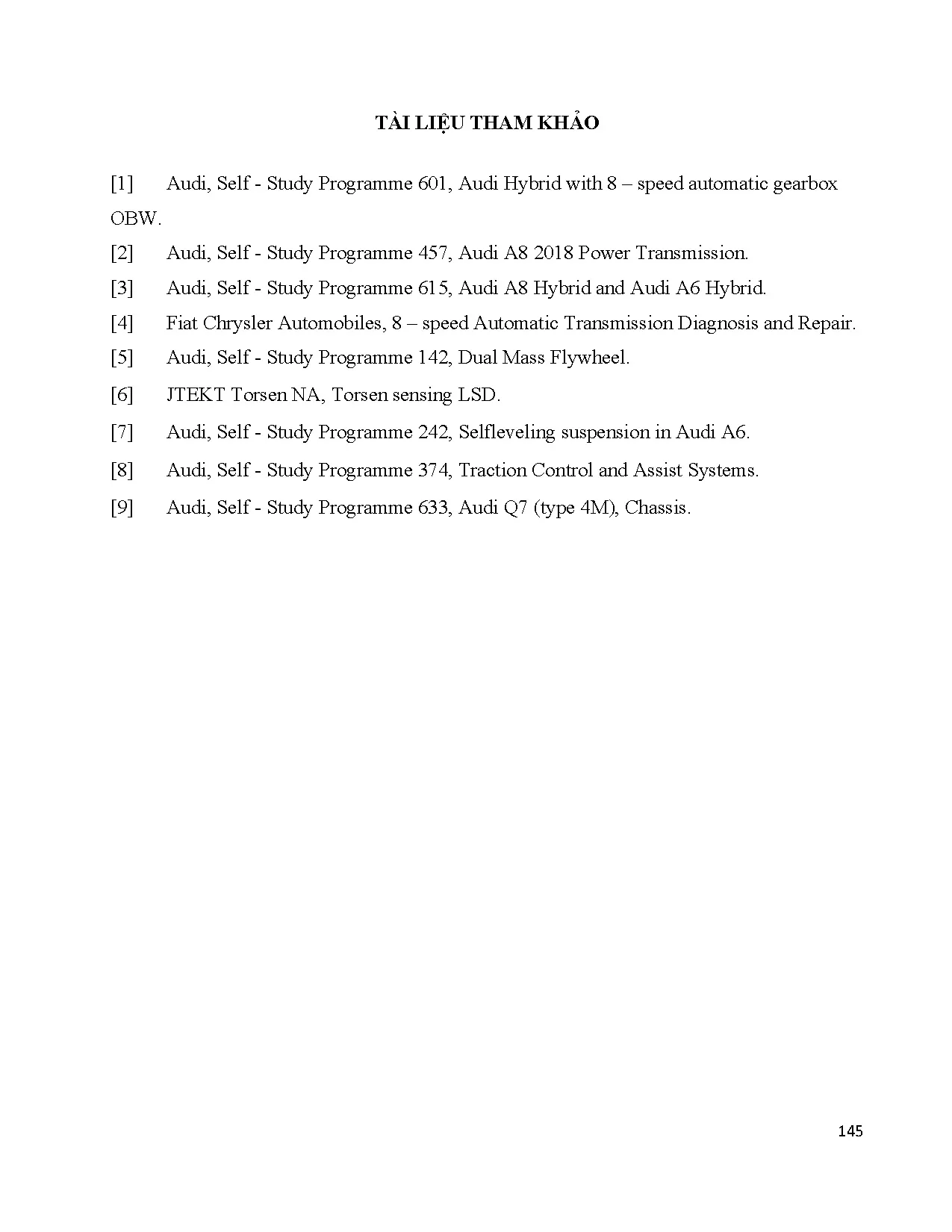 Đồ án tốt nghiệp - Nghiên cứu hệ thống truyền động Hybrid và các hệ thống ổn định TDXAĐÁTNNCNKT ô T - Trang 171
