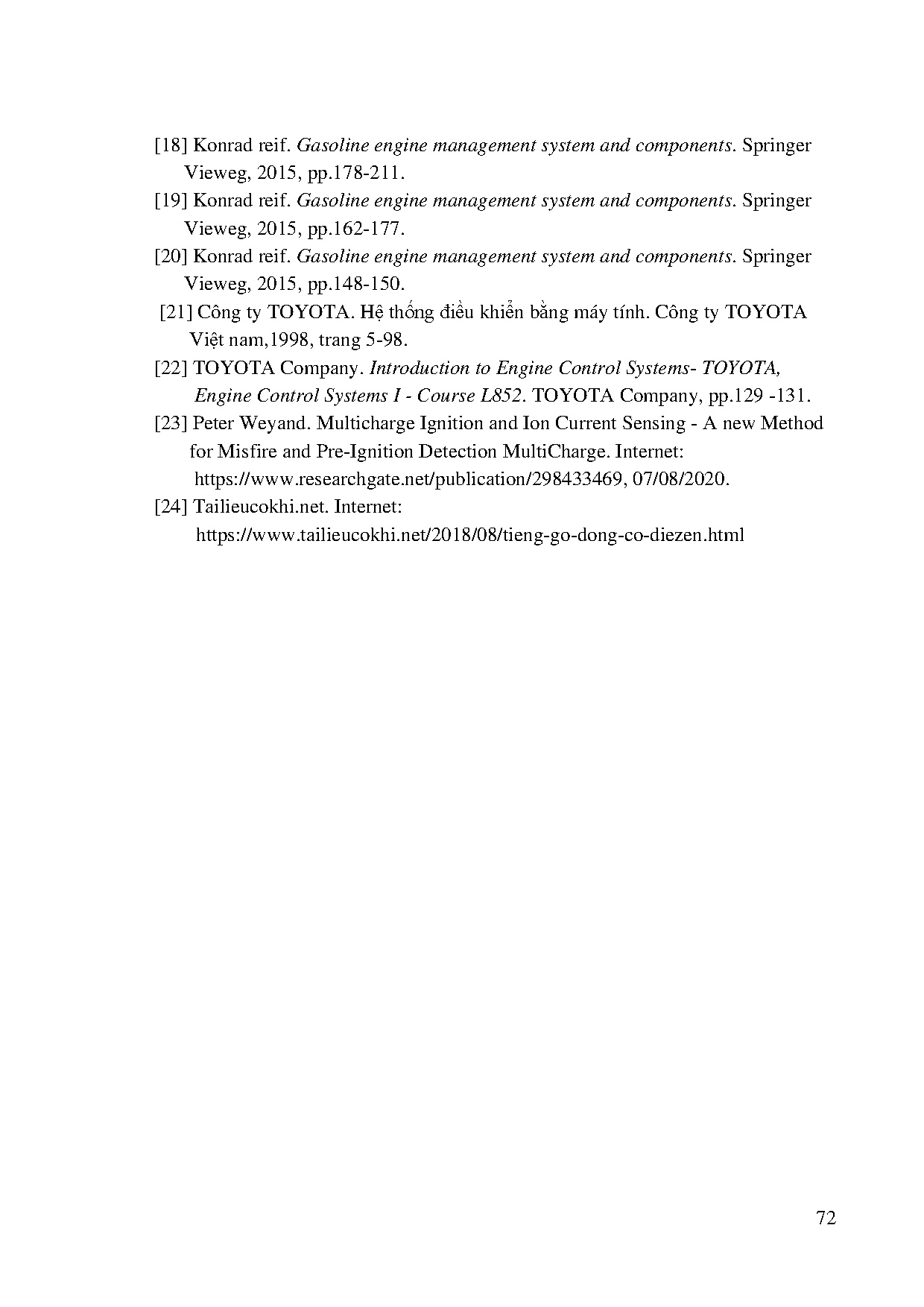 Ảnh một số trang tài liệu