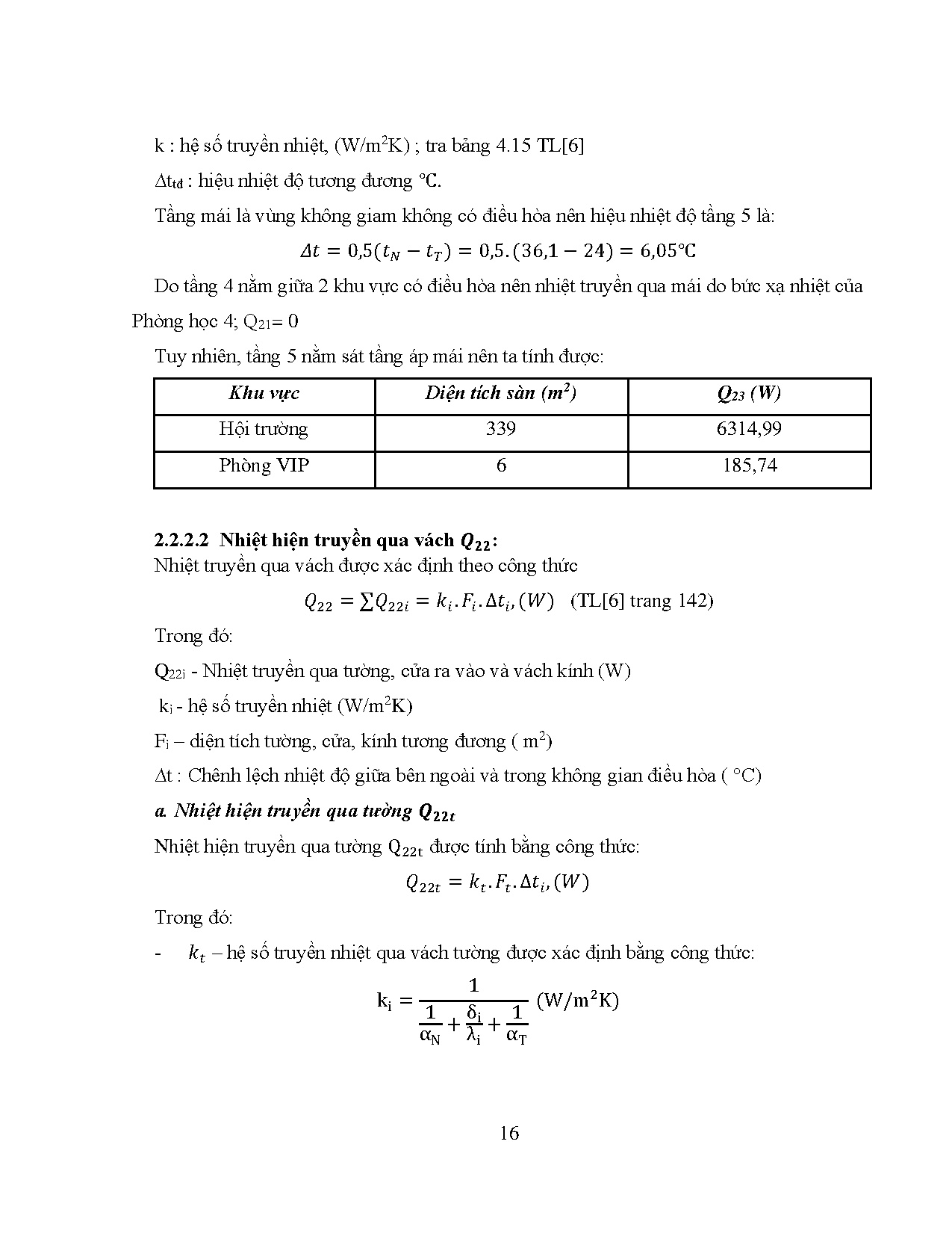 Đồ án tốt nghiệp - Tính toán kiểm tra hệ thống điều hòa trung tâm Water Chiller VTKBVBPMRDÁTĐTLCS 2 - Trang 37
