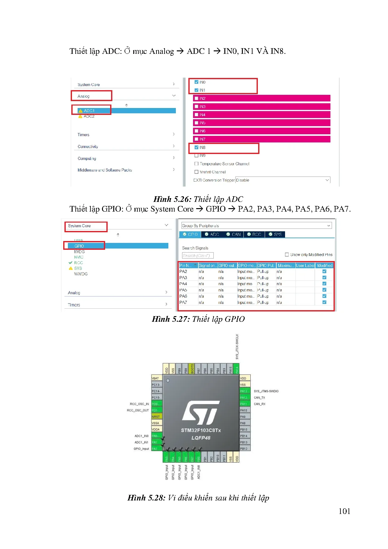 Đồ án tốt nghiệp - Thiết kế thực hiện mô hình hệ thống thông tin trên ô tô phục vụ giảng dạy - Trang 123