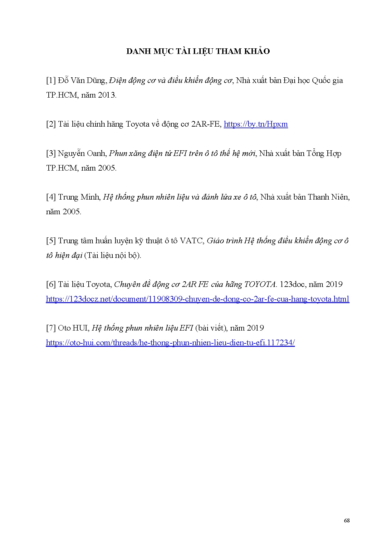 Đồ án tốt nghiệp - Hệ thống điều khiển động cơ 2AR-FE trên Toyota Camry 2021 - Trang 80