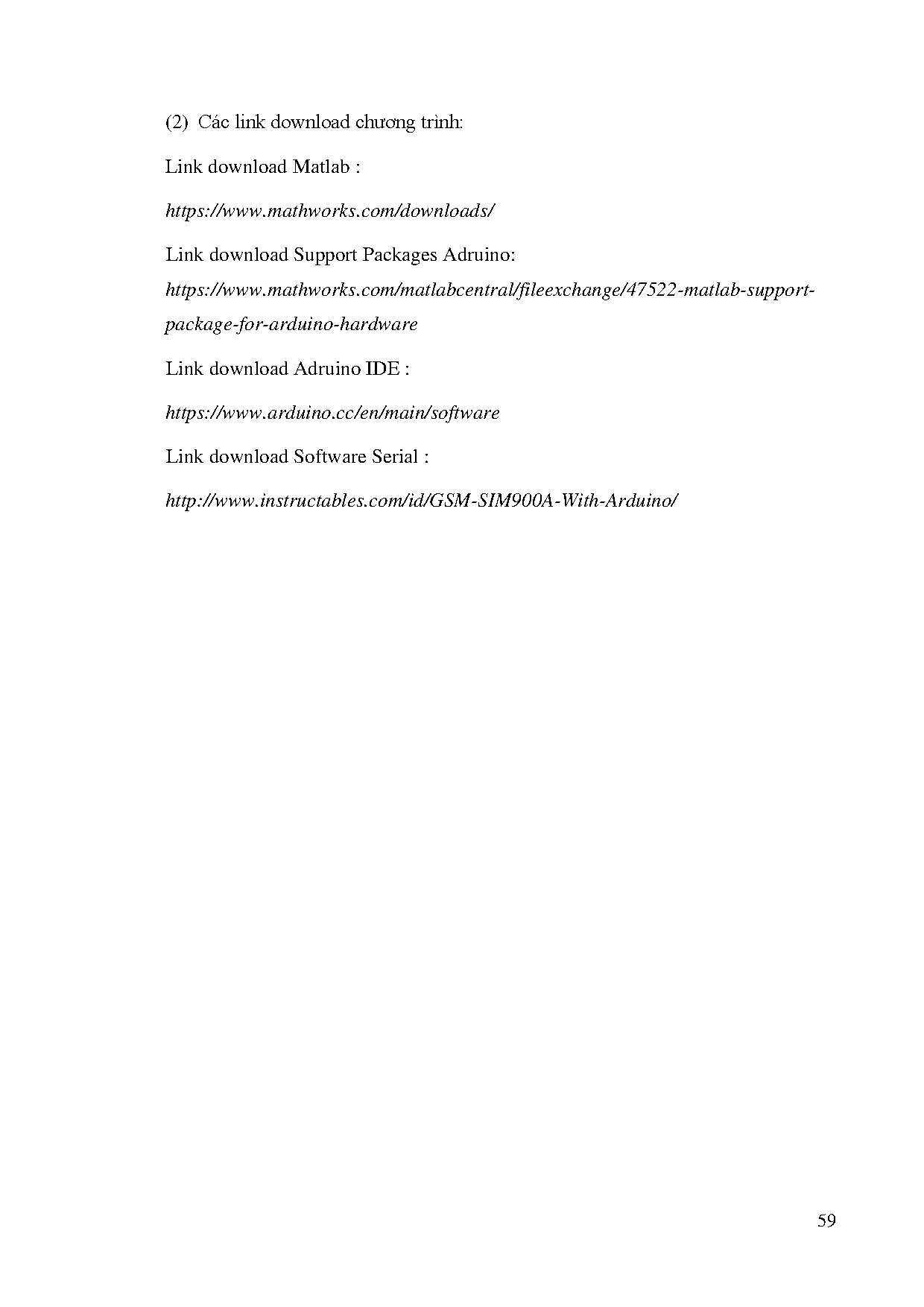 Ảnh một số trang tài liệu