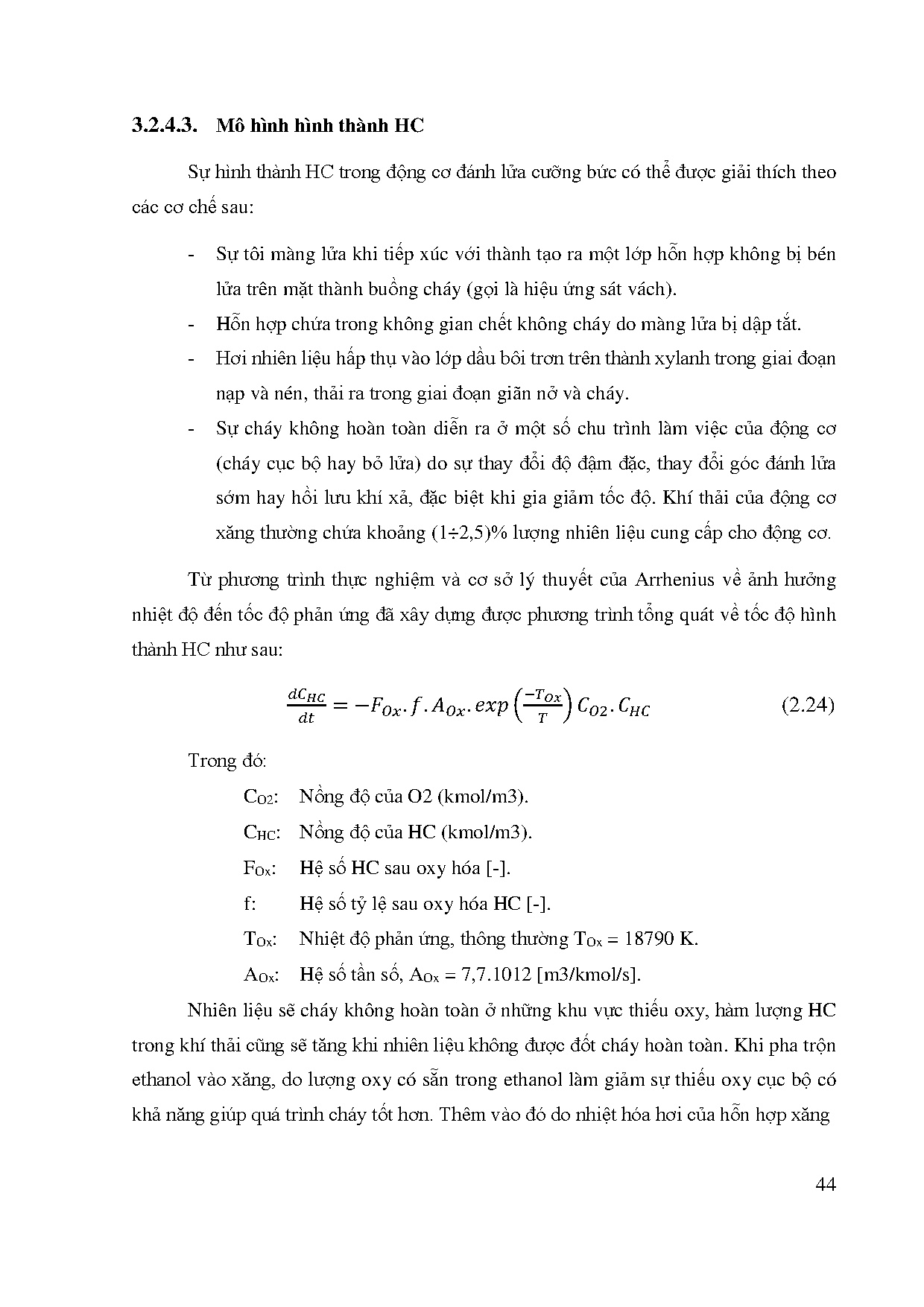 Đồ án tốt nghiệp - Nghiên cứu ứng dụng AVL Boost mô phỏng động cơ xăng - EThanol - Trang 58