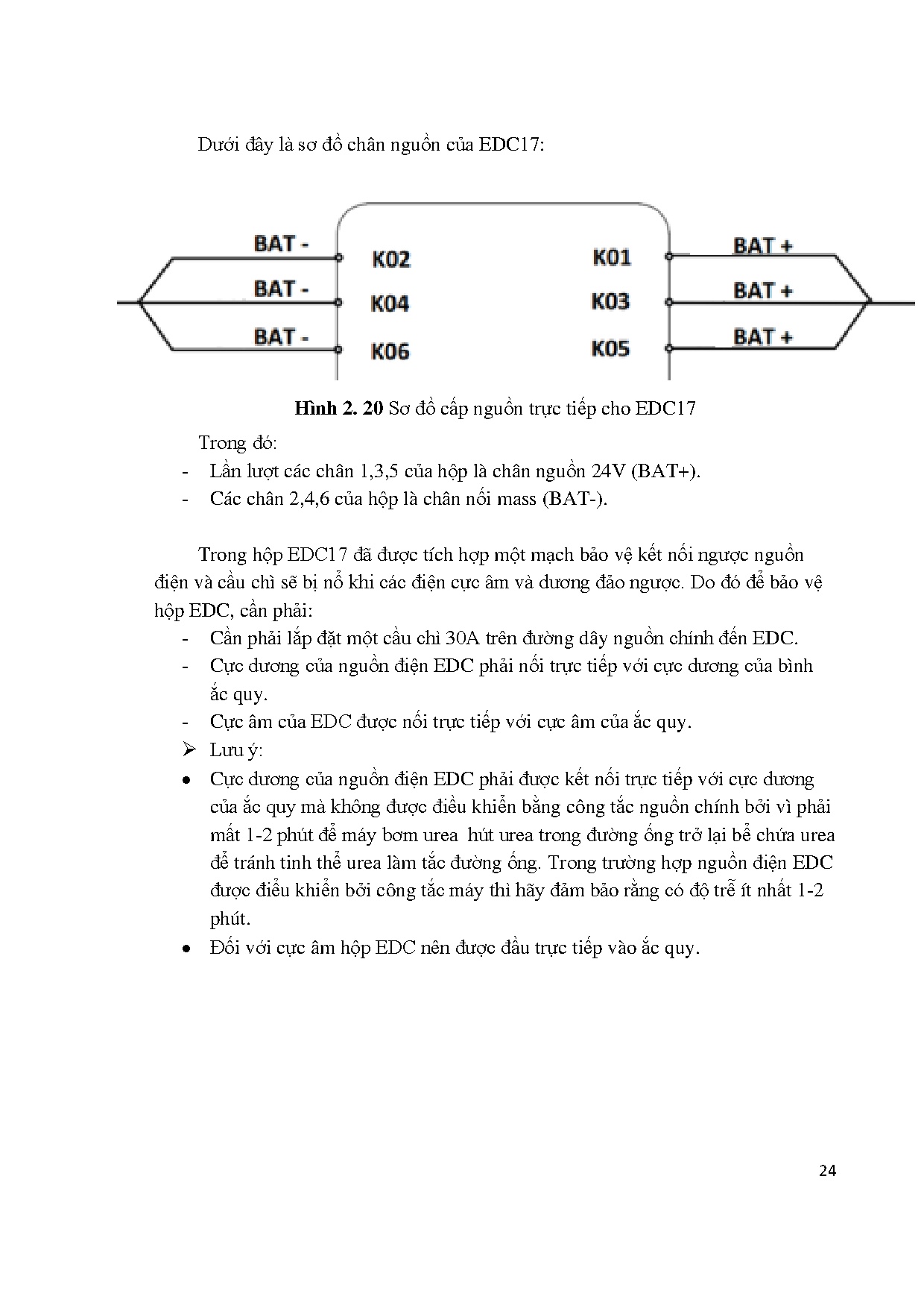 Đồ án tốt nghiệp - Thi công mô hình động cơ Diesel common rail Weichai - Trang 40