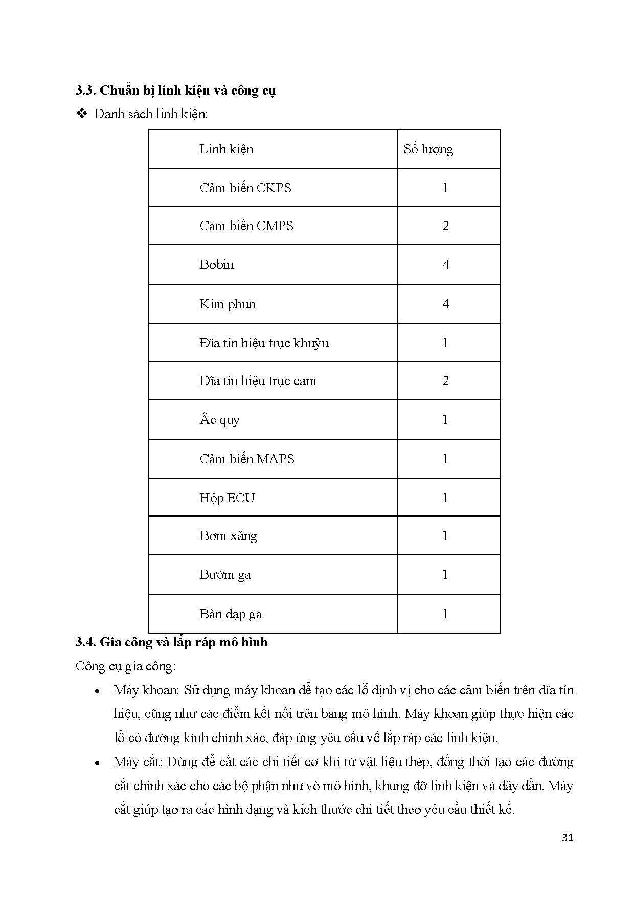 Đồ án tốt nghiệp - Thiết kế mô hình giảng dạy động cơ Kappa 1.2 KIA Morning 2019 AT - Trang 50