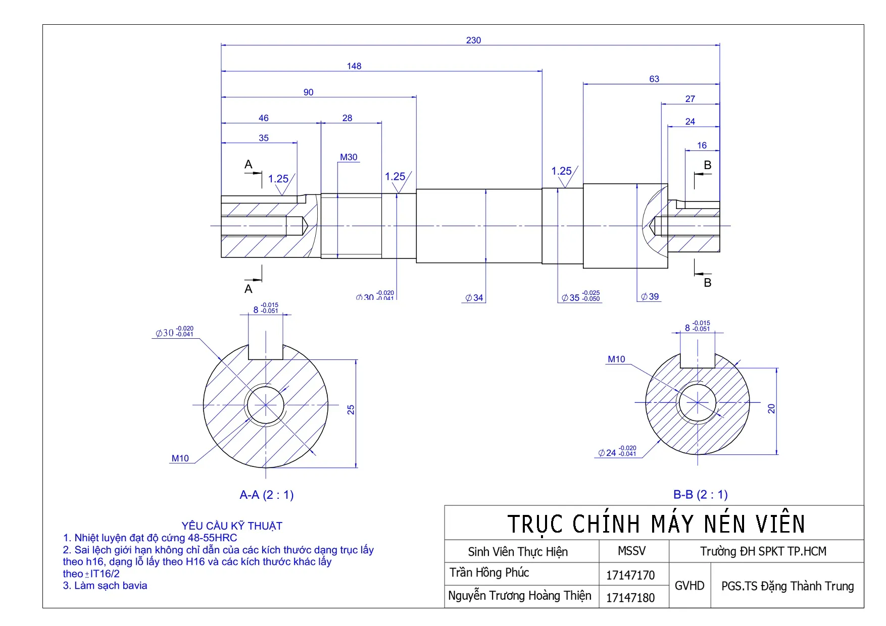 Đồ án tốt nghiệp - Kiểm tra thiết kế máy ép viên nén lá cây công suất 50kg/h: Đồ án tốt NNCNKTN - Trang 115