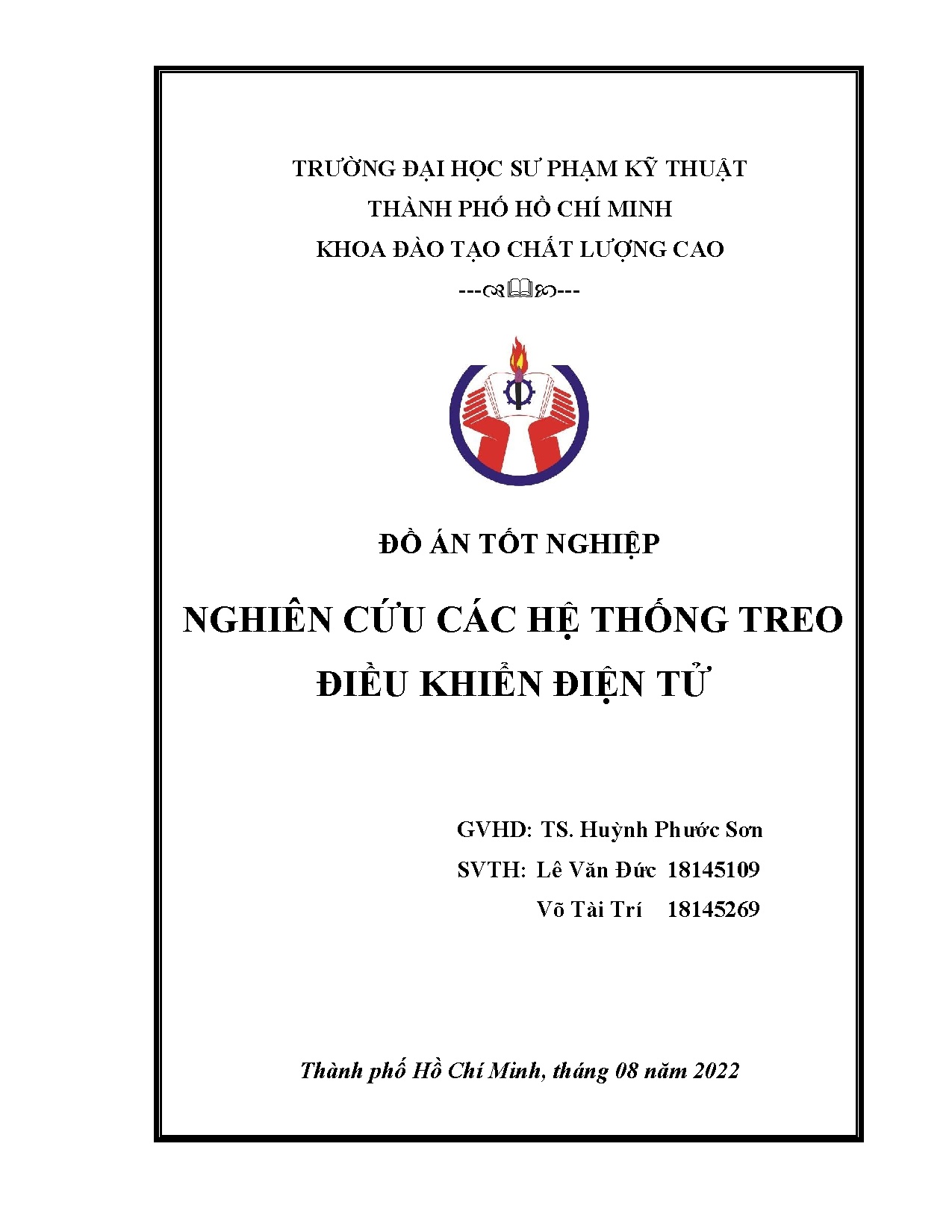 Đồ án tốt nghiệp - Nghiên cứu các hệ thống treo điều khiển điện tử