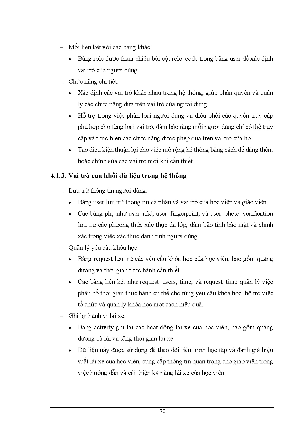 Đồ án tốt nghiệp - Thiết kế hệ thống giám sát quá trình sát hạch thực hành lái xe ô tô - Trang 86