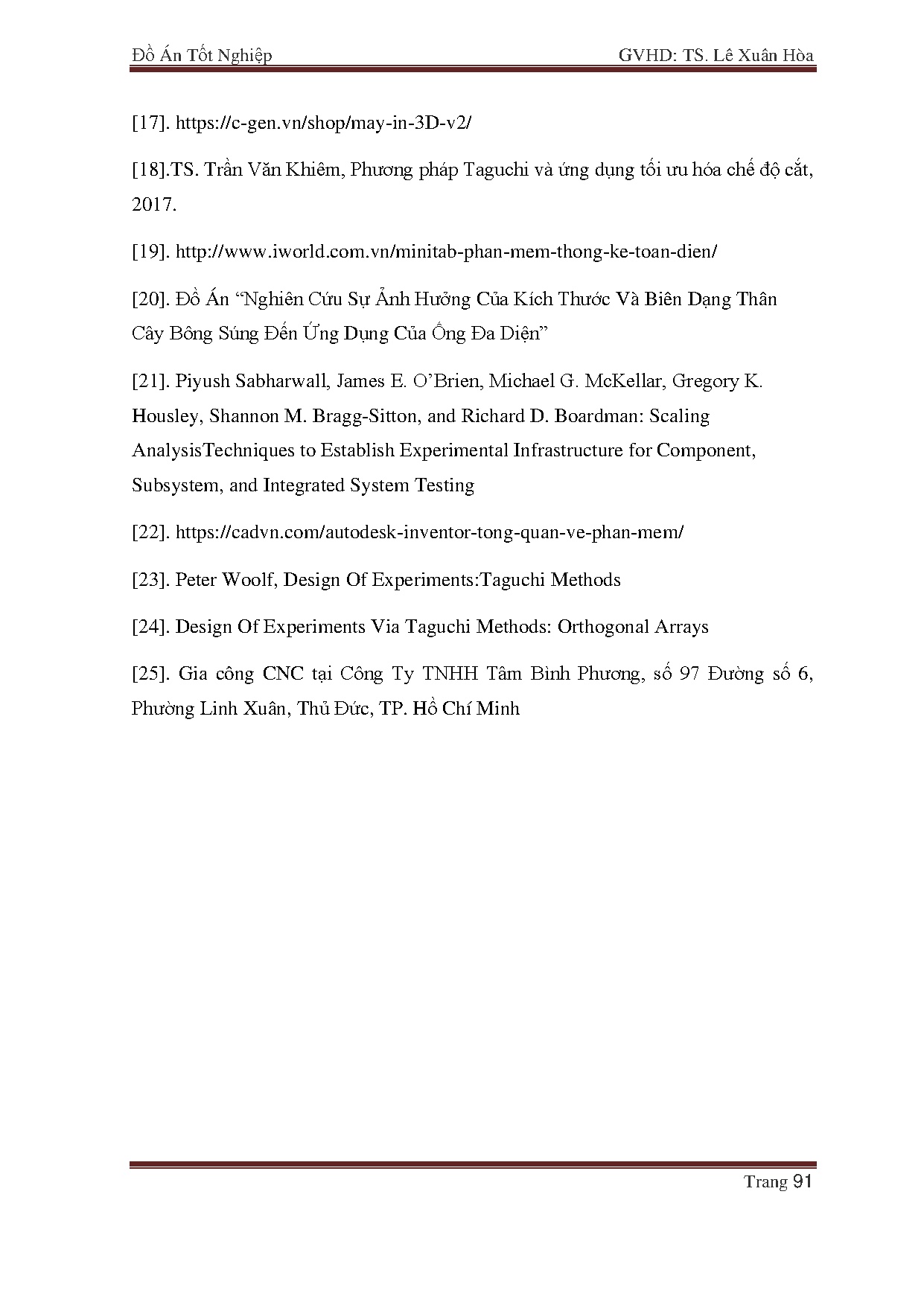 Ảnh một số trang tài liệu