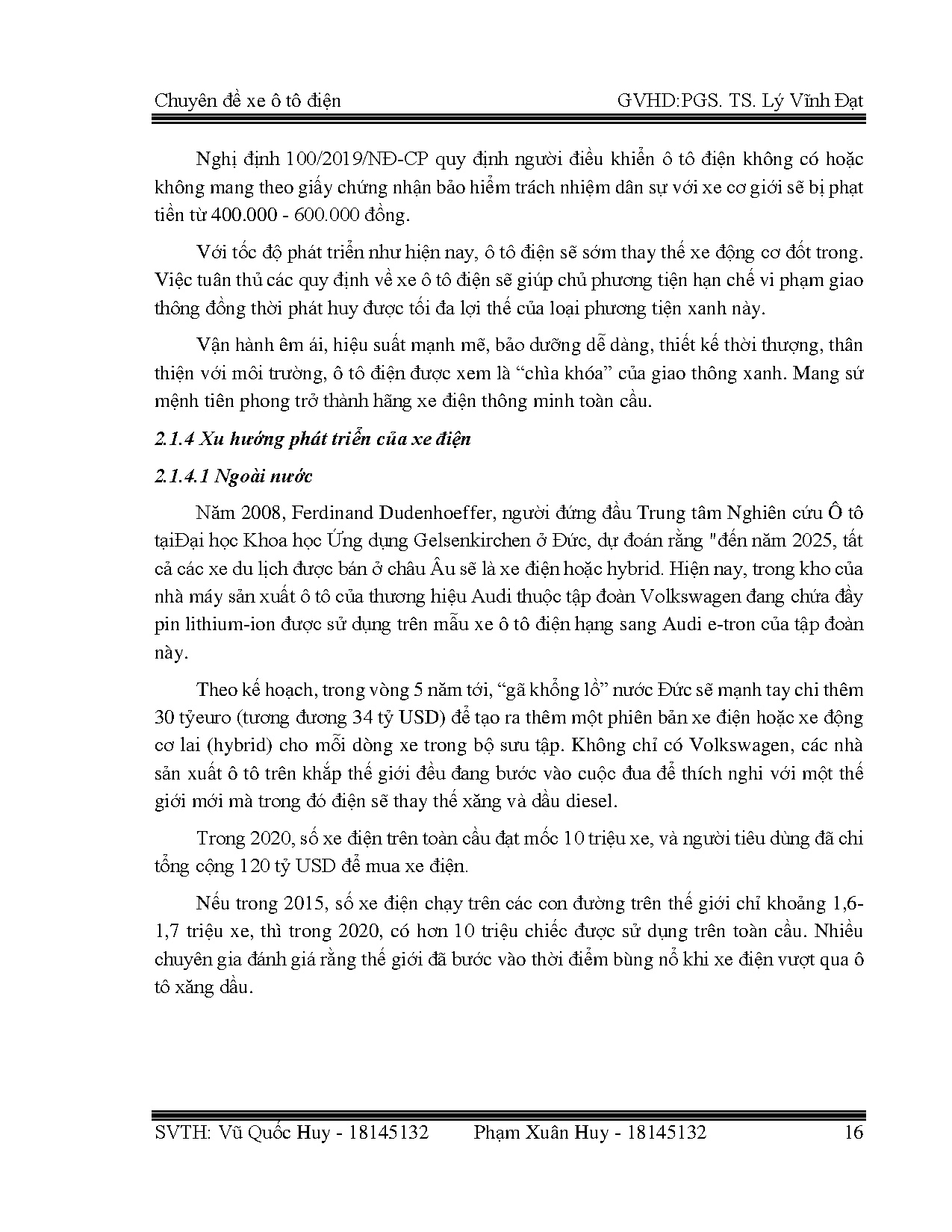Đồ án tốt nghiệp - Chuyên đề về xe ô tô điện - Trang 39