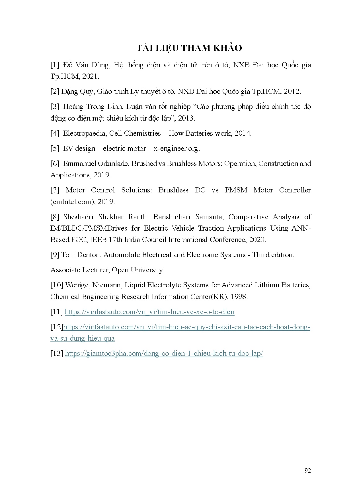 Đồ án tốt nghiệp - Thiết kế thi công mô hình giảng dạy hệ thống động lực kéo xe điện sân golf - Trang 114