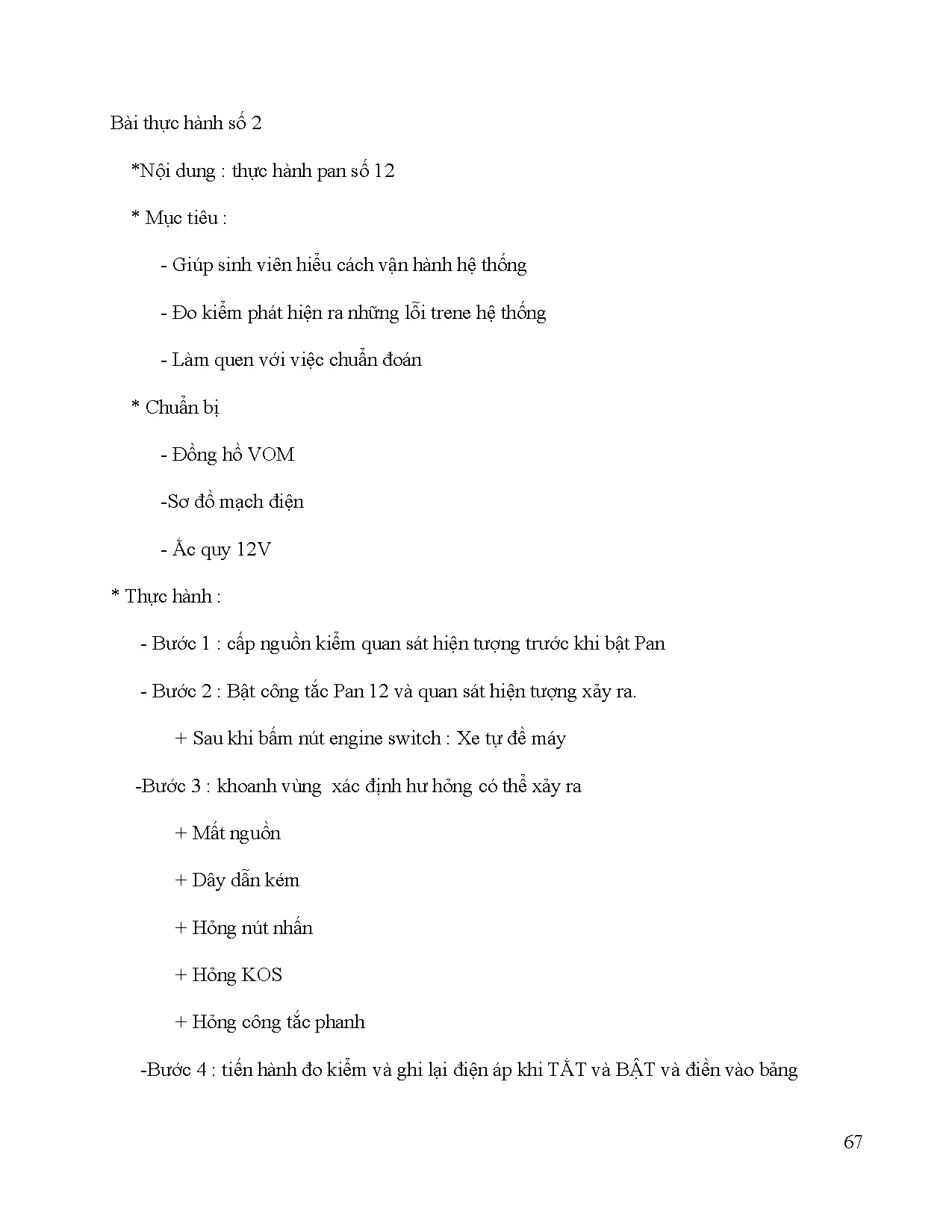 Đồ án tốt nghiệp - Thiết kế, thực hiện mô hình giảng dạy hệ thống khởi động dùng Smartkey trên XMA 2 - Trang 83