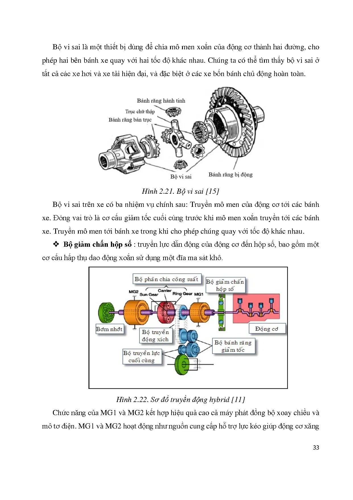 Đồ án tốt nghiệp - Nghiên cứu ô tô Hybrid - Trang 54
