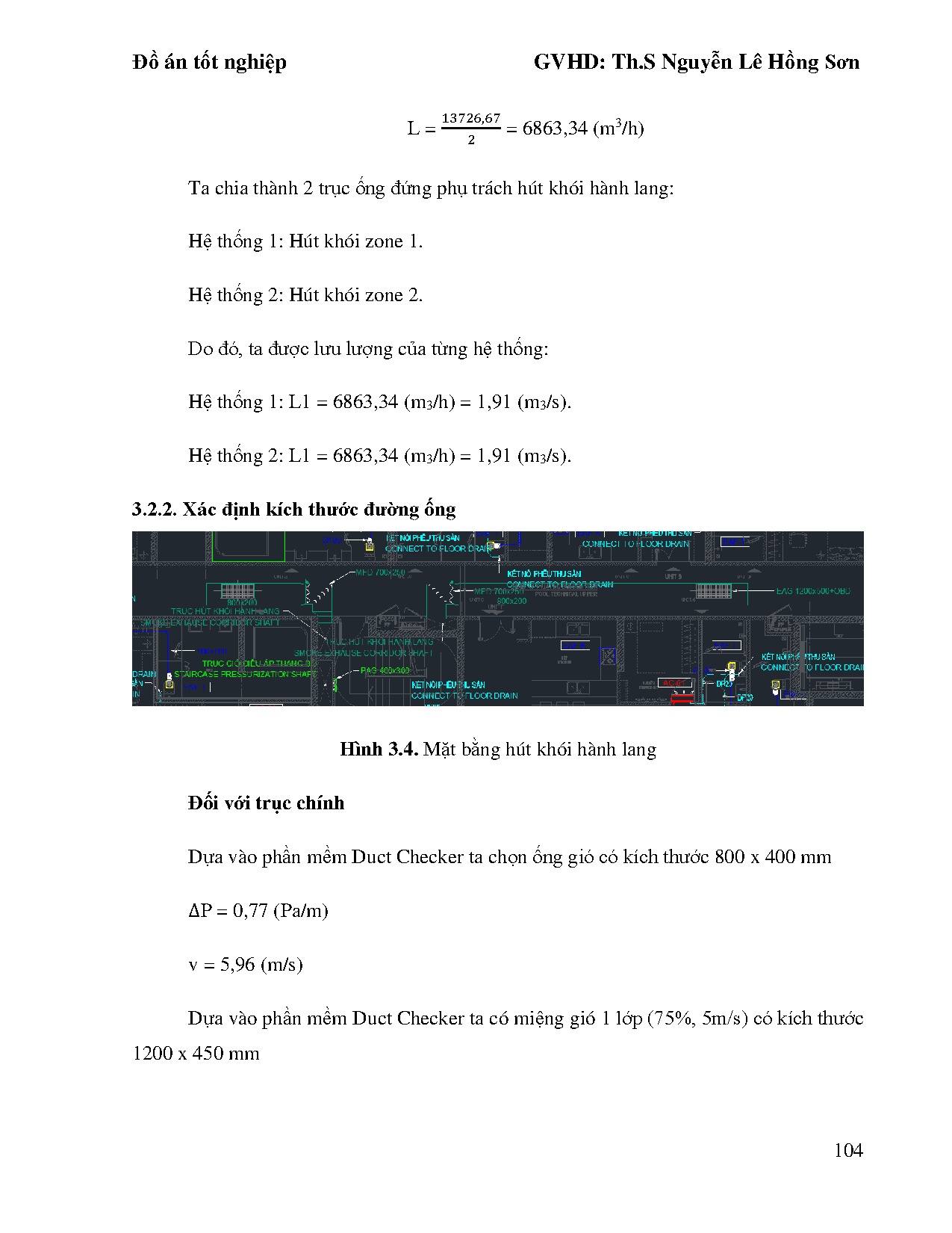 Đồ án tốt nghiệp - Tính toán kiểm tra hệ thống điều hòa không khí và triển khai bằng Revit CCRPQ 7 - Trang 127