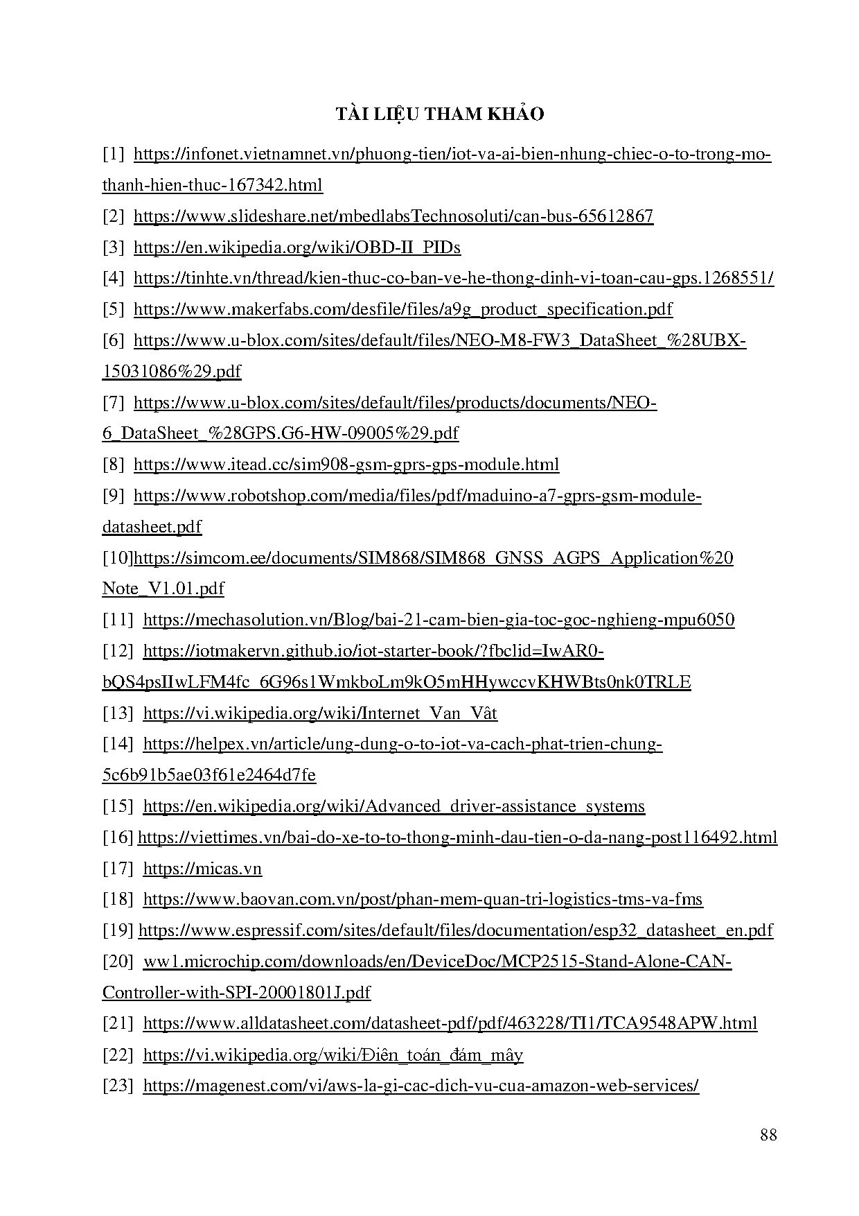 Ảnh một số trang tài liệu