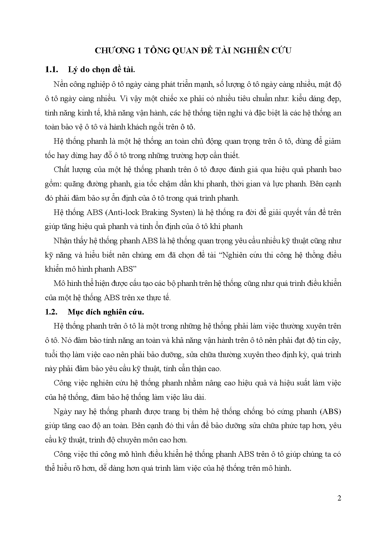Đồ án tốt nghiệp - Nghiên cứu thi công hệ thống điều khiển mô hình phanh ABS: Đồ án tốt NNCNKTÔT - Trang 20
