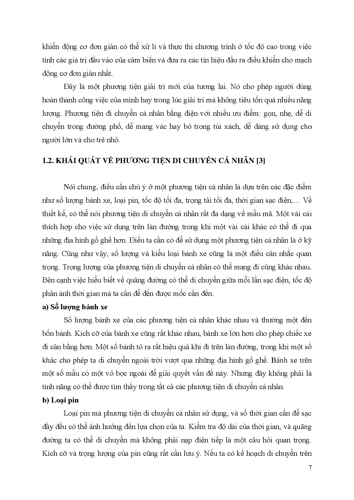 Đồ án tốt nghiệp - Nghiên cứu và chế tạo phương tiện di chuyển cá nhân: Đồ án tốt nghiệp NCNKTÔT - Trang 15