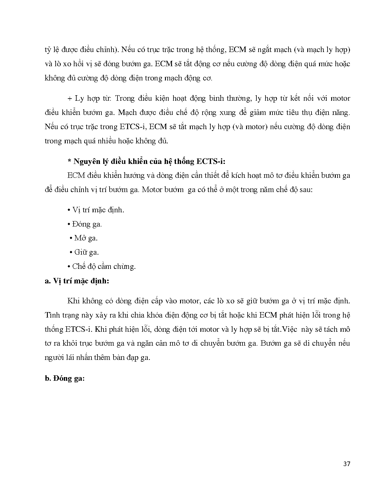 Đồ án tốt nghiệp - Nghiên cứu và chẩn đoán hệ thống điều khiển động cơ trên xe Toyota Camry 2020 - Trang 57