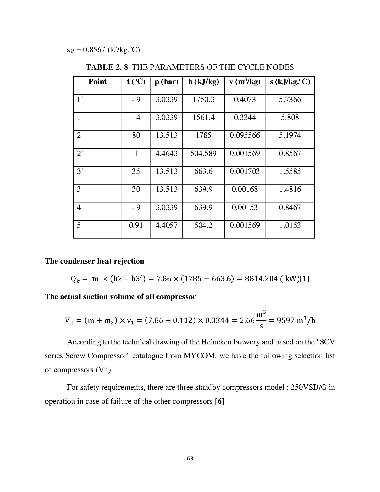 Đồ án tốt nghiệp - Calculating, checking, and developing the refrigerant system of HFUTAP 3 S - Trang 63