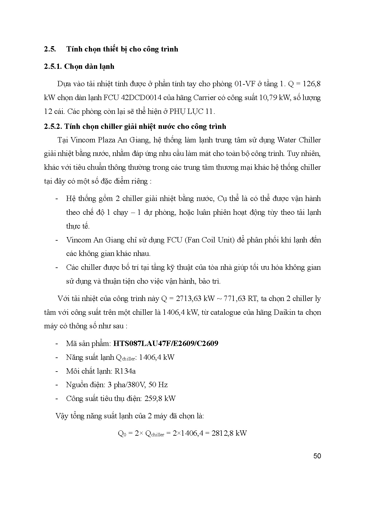 Đồ án tốt nghiệp - Tính toán kiểm tra hệ thống điều hòa không khí, thông gió và TKBVBPMRCTTTMVPLX - Trang 67