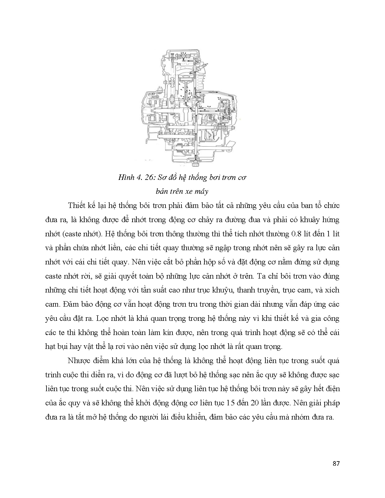 Đồ án tốt nghiệp - Nghiên cứu, thiết kế và cải tiến động cơ Honda Wave 110 cho cuộc thi Honda EMC 2 - Trang 110