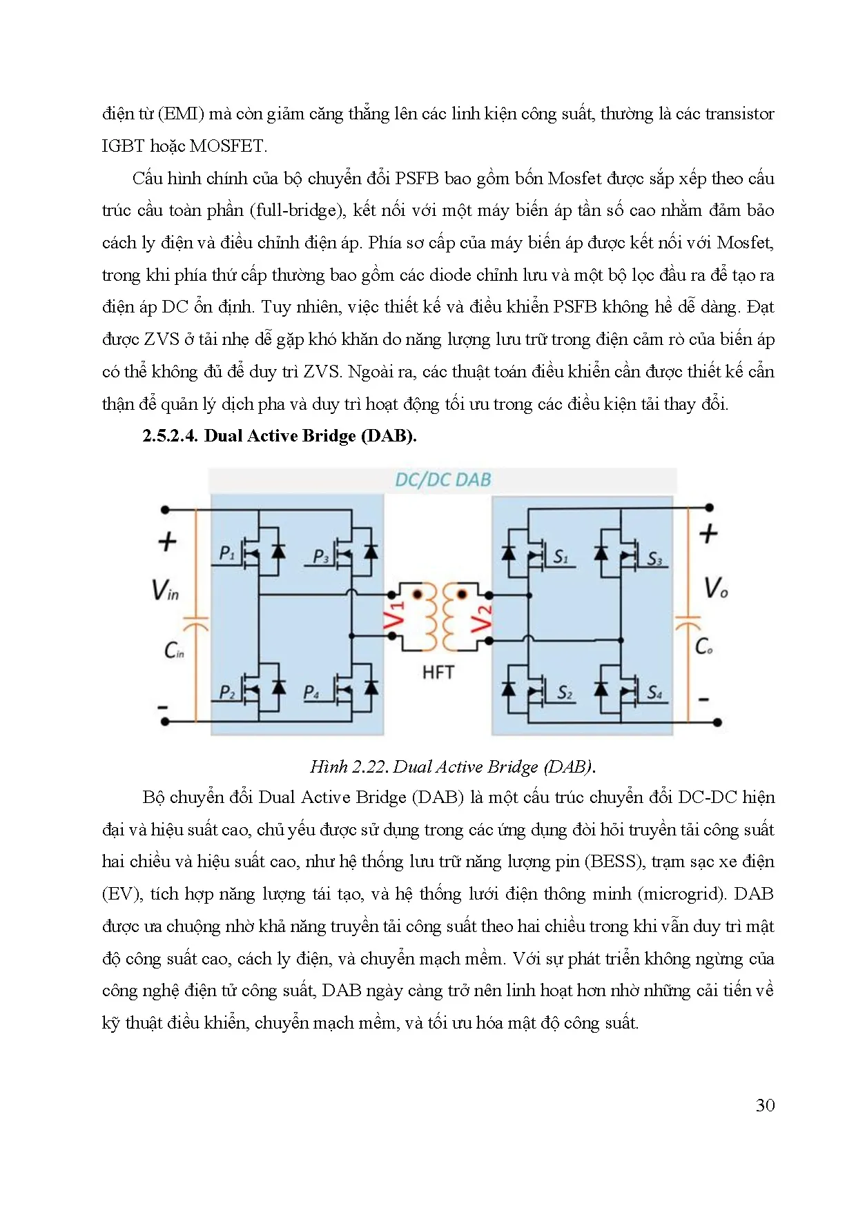 Đồ án tốt nghiệp - Nghiên cứu, thiết kế và chế tạo bộ sạc một pha cho ô tô điện - Trang 46