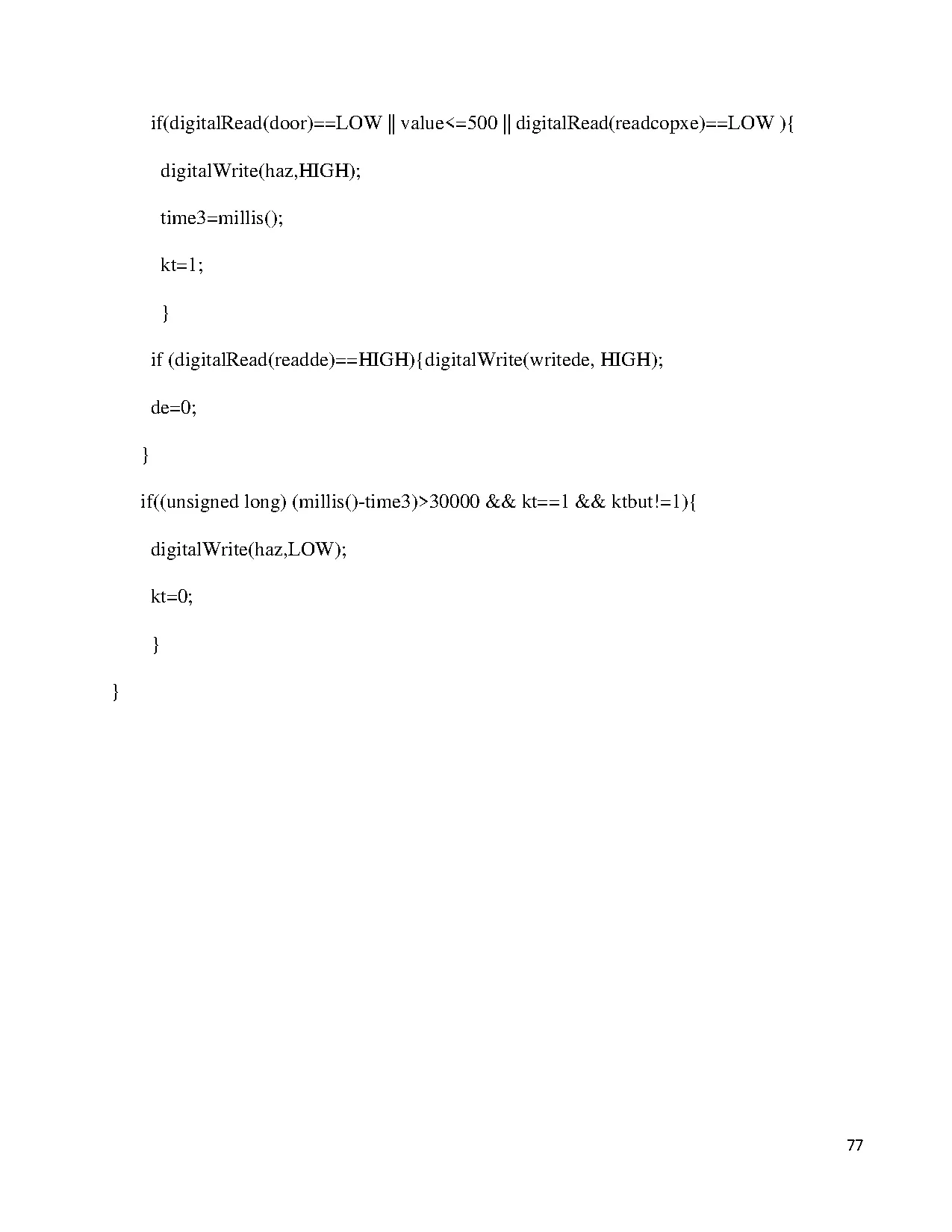 Đồ án tốt nghiệp - Nghiên cứu lý thuyết, thực hiện mô hình hệ thống chống trộm: Đồ án tốt NNCNKTÔT - Trang 86