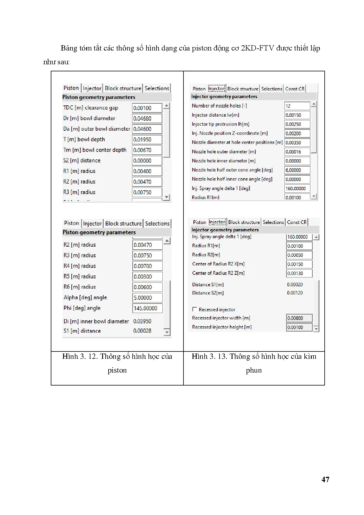 Đồ án tốt nghiệp - Nghiên cứu sự ảnh hưởng của kim phun CDI đến đặc tính động cơ Diesel: ĐÁTNNCNKTÔT - Trang 70