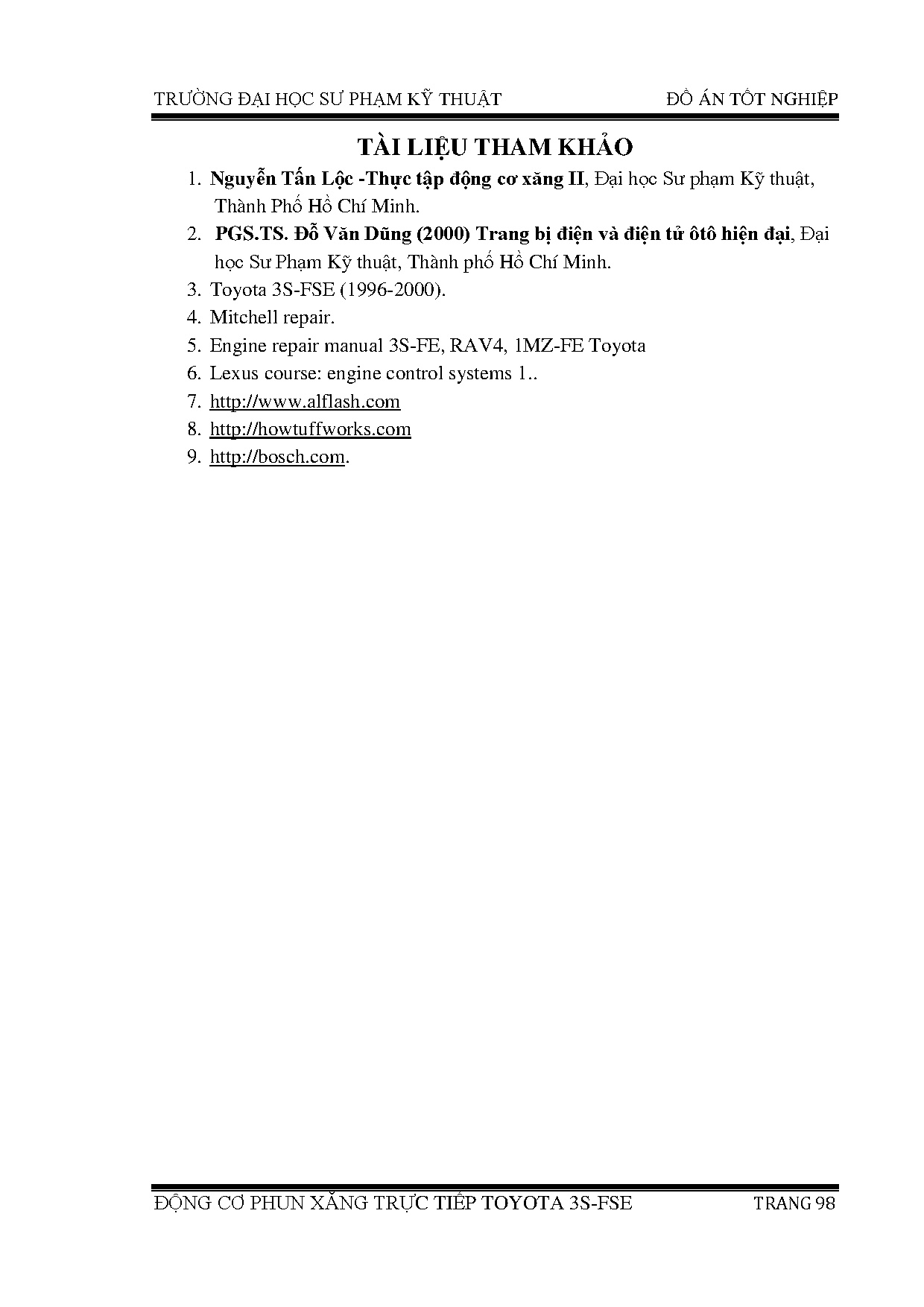 Ảnh một số trang tài liệu