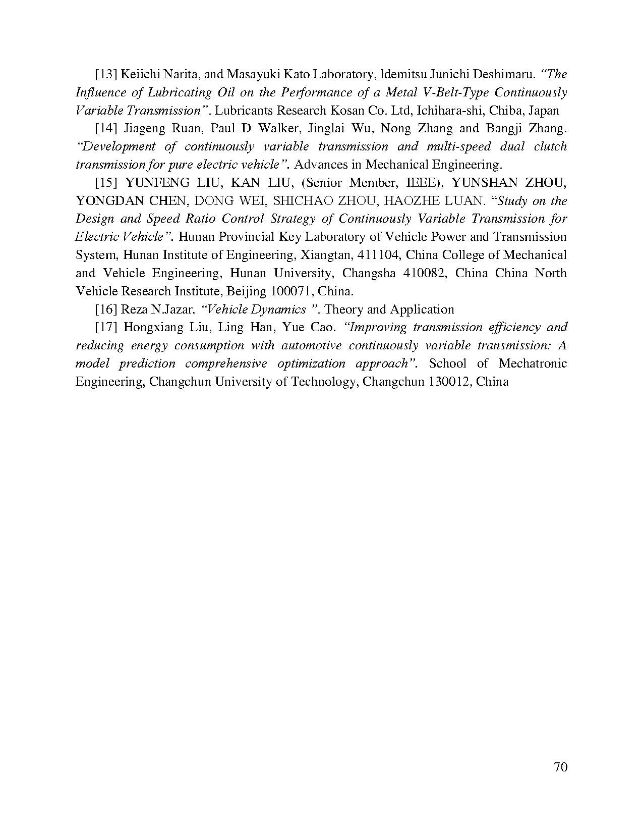 Đồ án tốt nghiệp - Apply pid algorithm on CVT to enhance vehicle performance - Trang 83