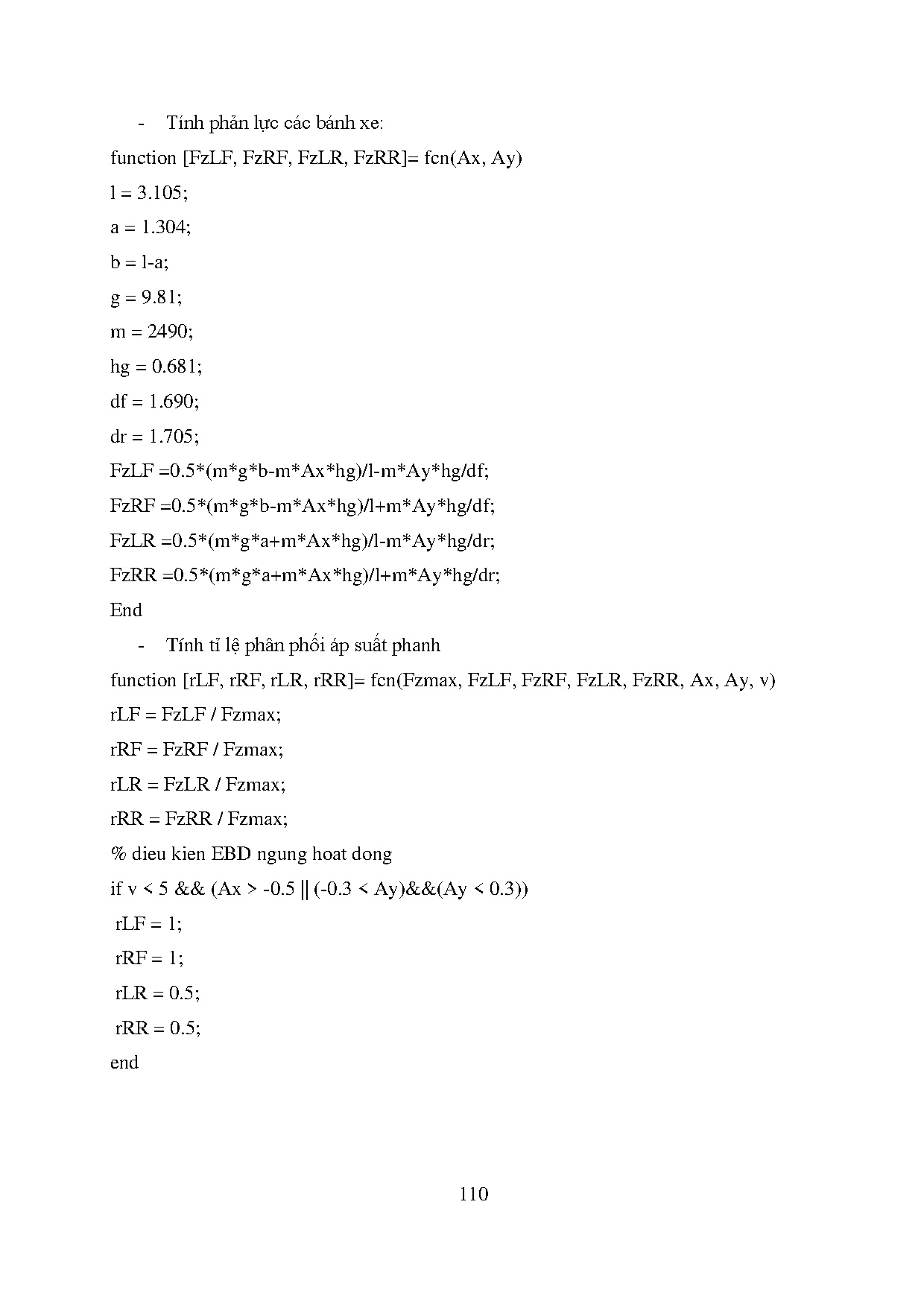 Đồ án tốt nghiệp - Nghiên cứu, thiết kế mô phỏng hệ thống phanh ABS và EBD trên xe BMW XVB 3 BPMMSVC - Trang 132