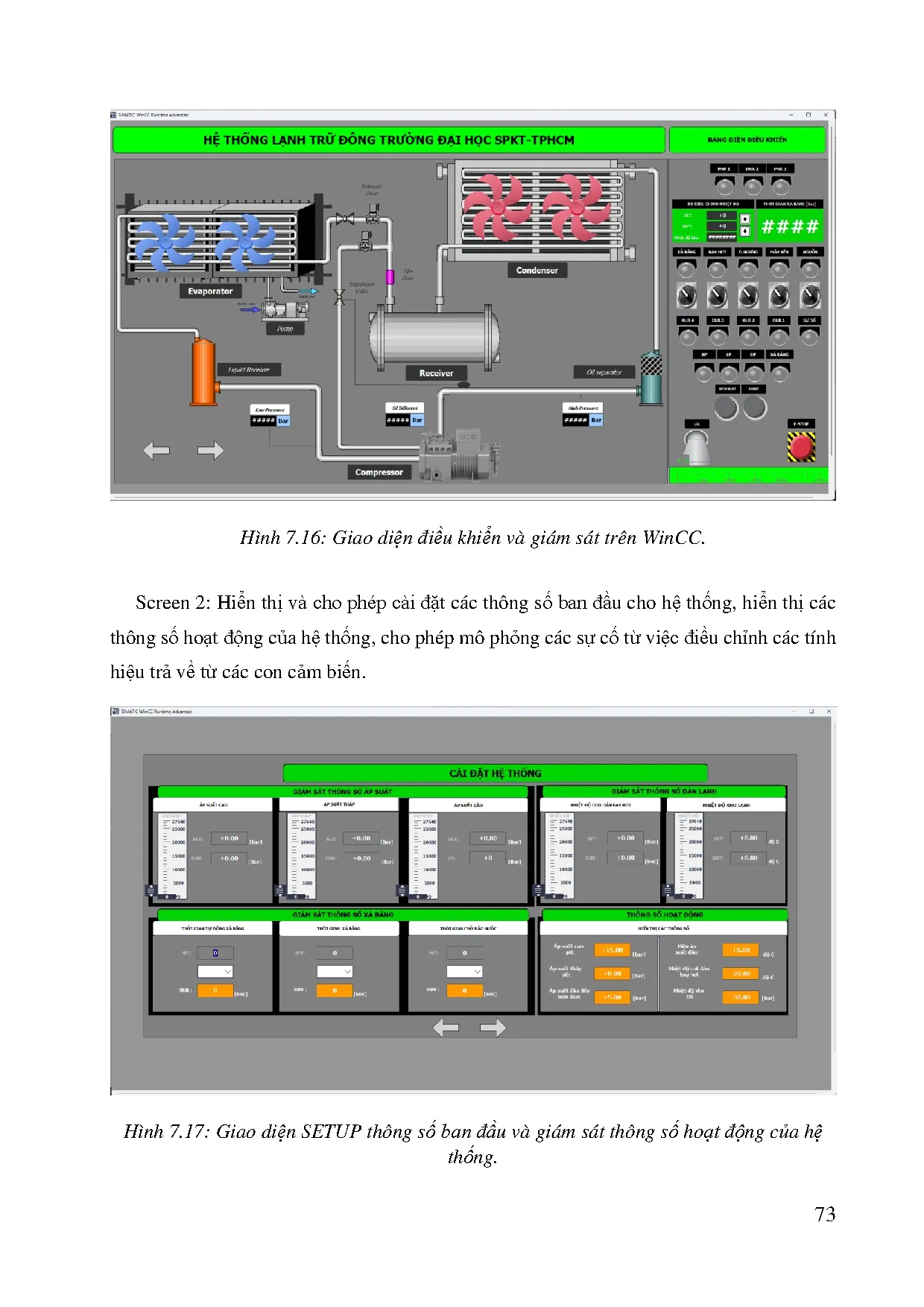 Đồ án tốt nghiệp - Điều khiển, giám sát hệ thống trữ đông bằng máy tính sử dụng PLC SDRHTĐHKKCTN - Trang 92