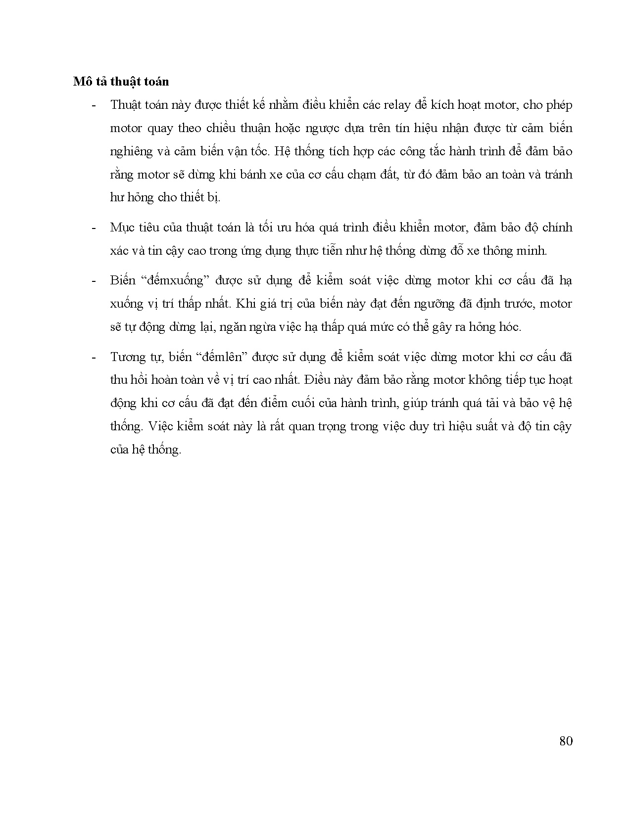 Đồ án tốt nghiệp - Nghiên cứu, chế tạo cơ cấu điều khiển hỗ trợ dừng và đỗ xe trên xe máy - Trang 99