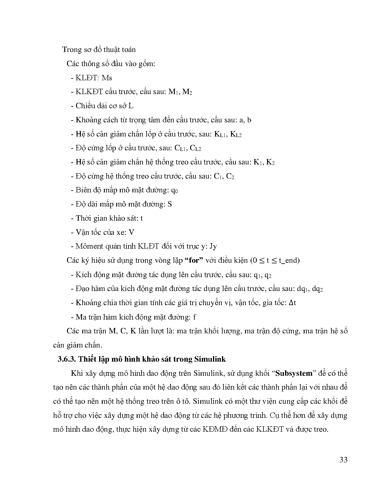 Đồ án tốt nghiệp - Khảo sát độ êm dịu trên xe ô tô - Trang 52