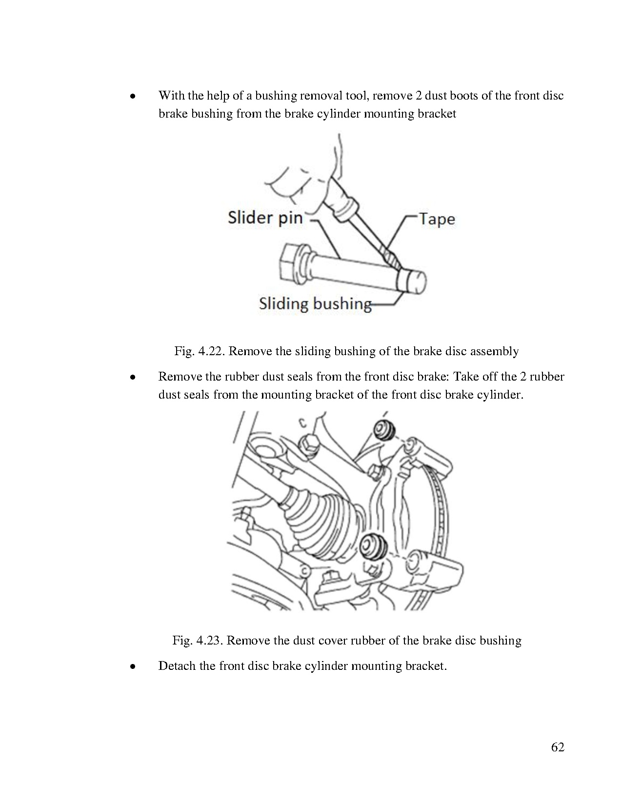 Đồ án tốt nghiệp - Durability testing and maintenance of the brake system on Mazda CX-5 premium 2022 - Trang 79