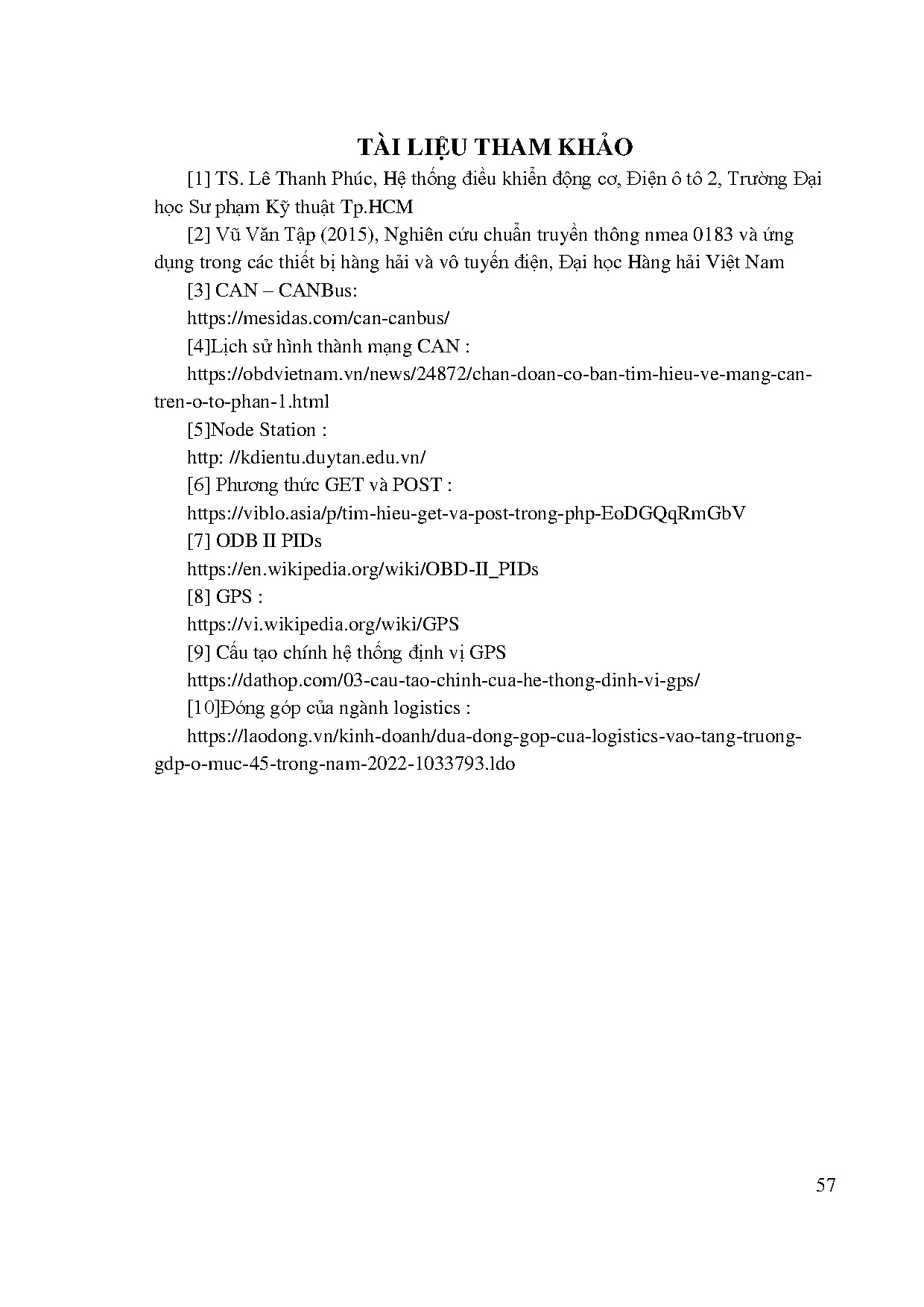 Ảnh một số trang tài liệu