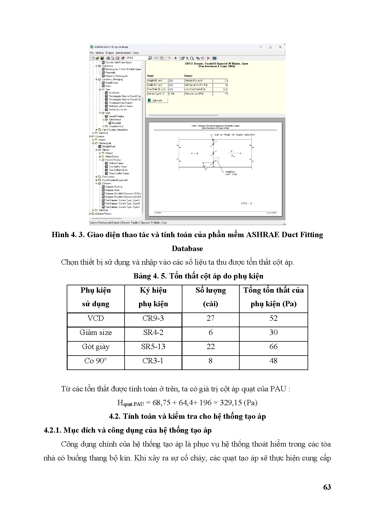 Đồ án tốt nghiệp - Tính toán kiểm tra và dựng Revit hệ thống điều hòa không khí và thông GTNVPTNT 1 - Trang 84