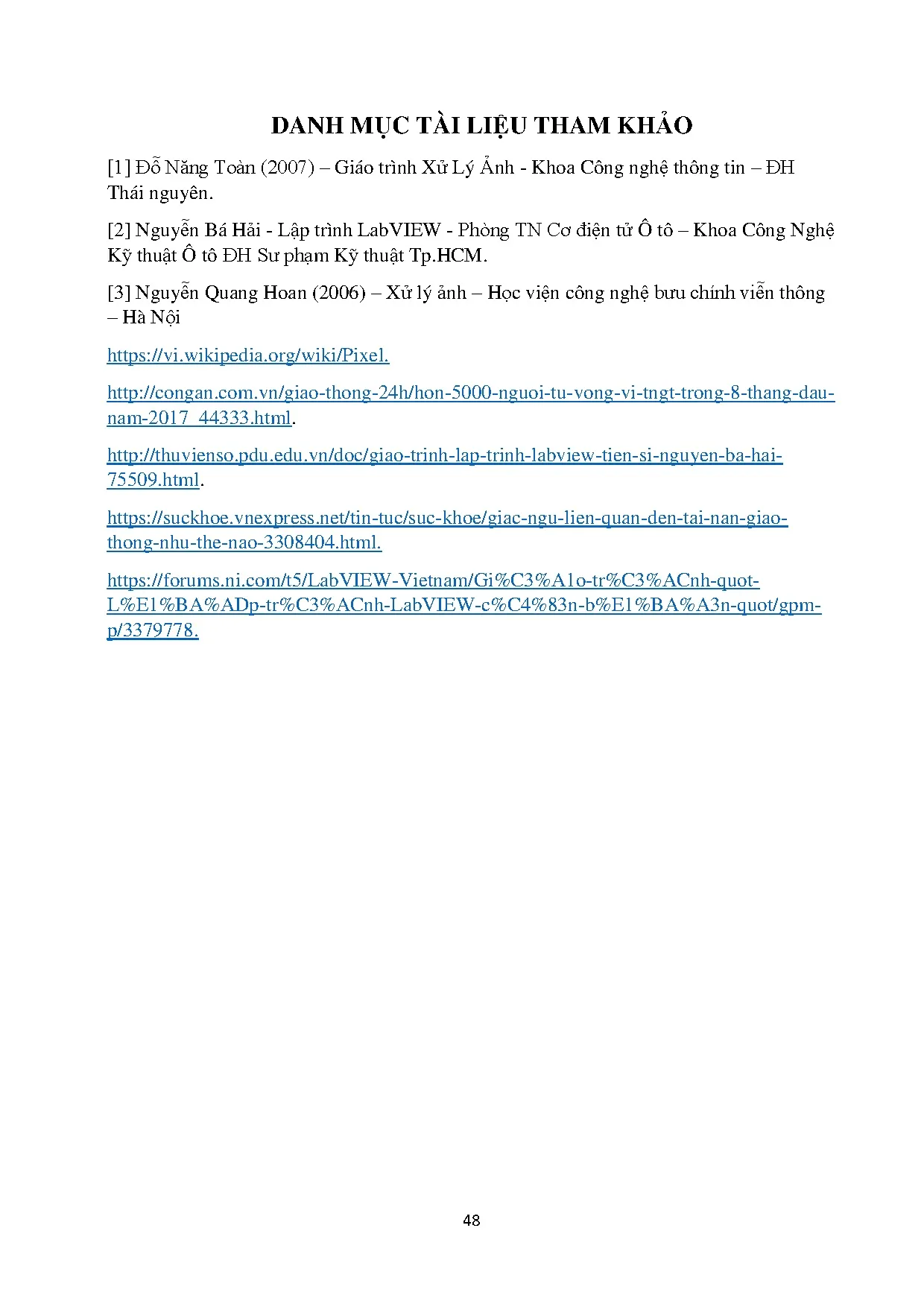 Đồ án tốt nghiệp - Nghiên cứu hệ thống cảnh báo ngủ gật và mất tập trung cho người lái xe - Trang 48