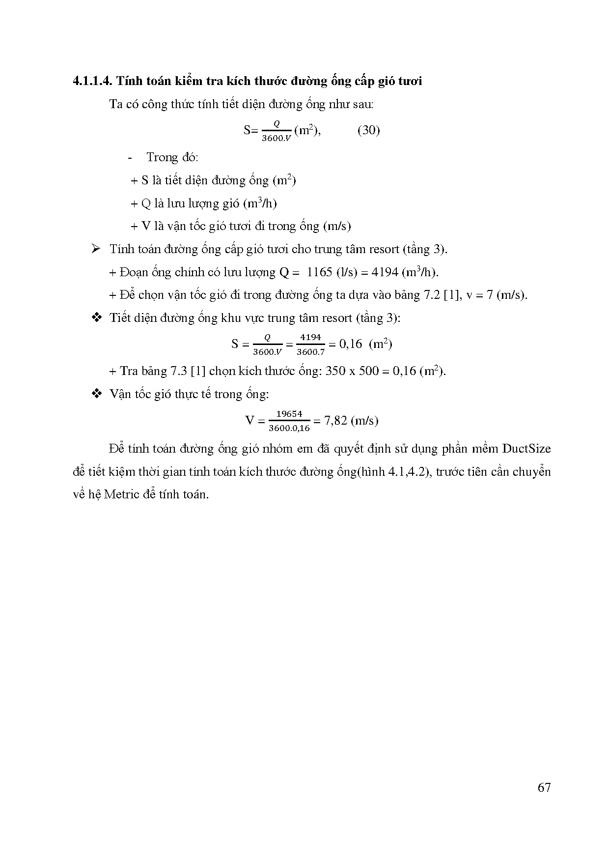 Đồ án tốt nghiệp - Tính toán kiểm tra và dựng mô hình revit hệ thống điều hoà không khí, TGCKSYQN - Trang 84