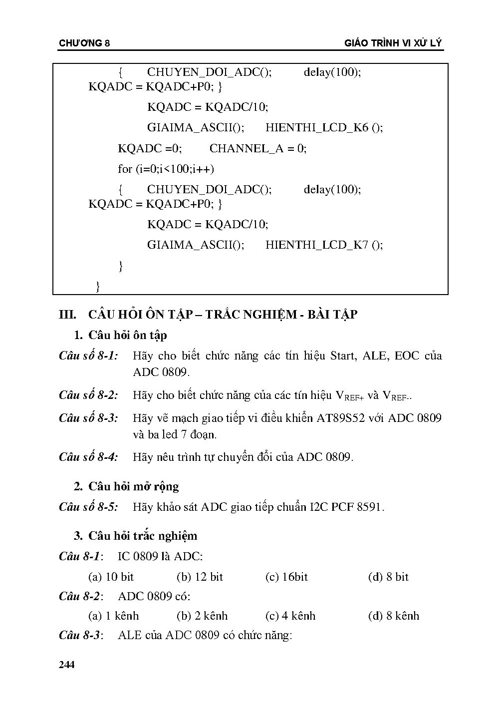 Ảnh một số trang tài liệu
