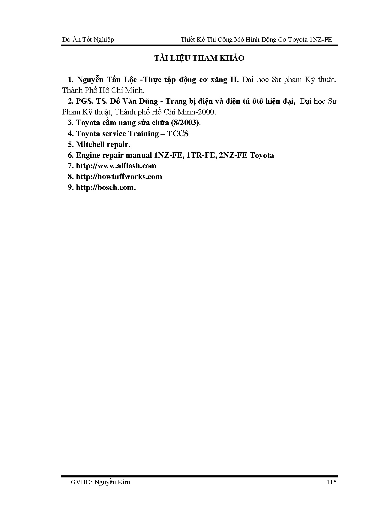 Ảnh một số trang tài liệu