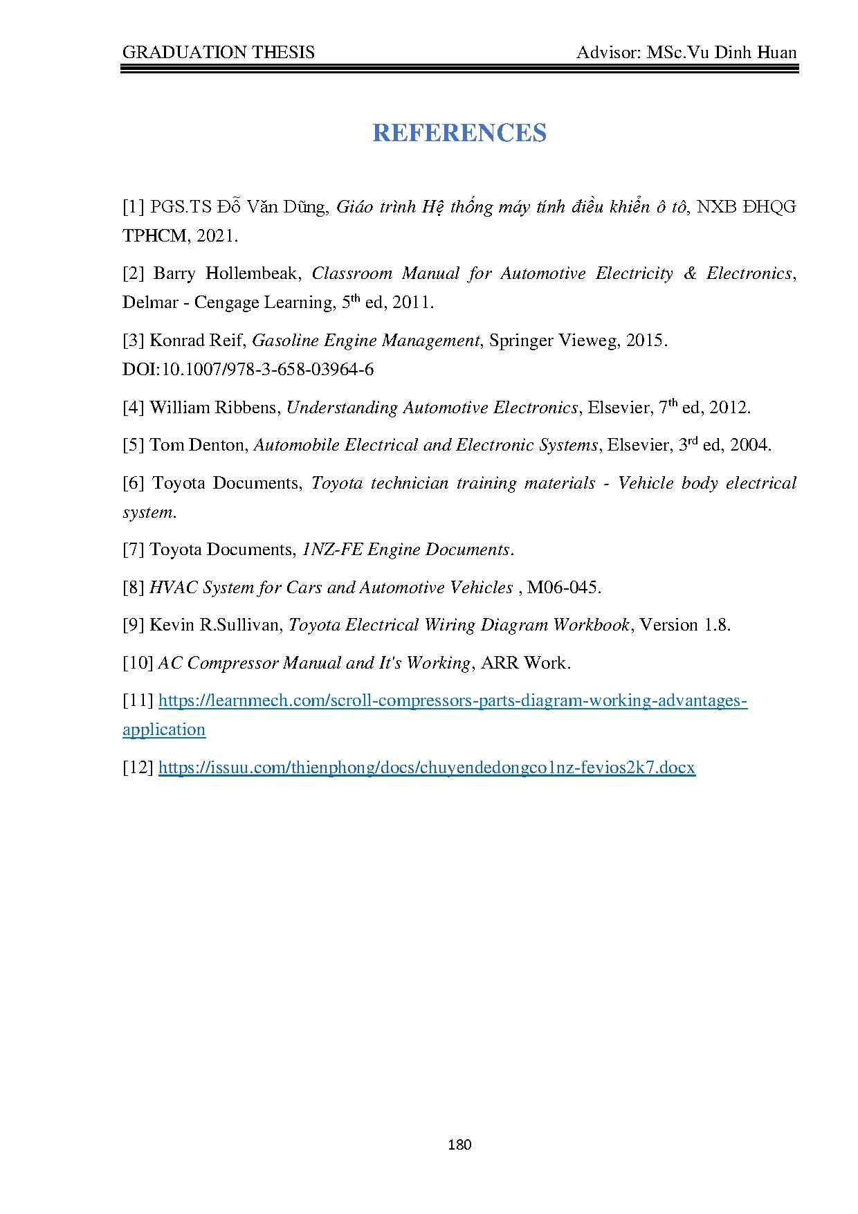 Đồ án tốt nghiệp - Restoration and research on a combined air conditioner and EFI engine system TM - Trang 203